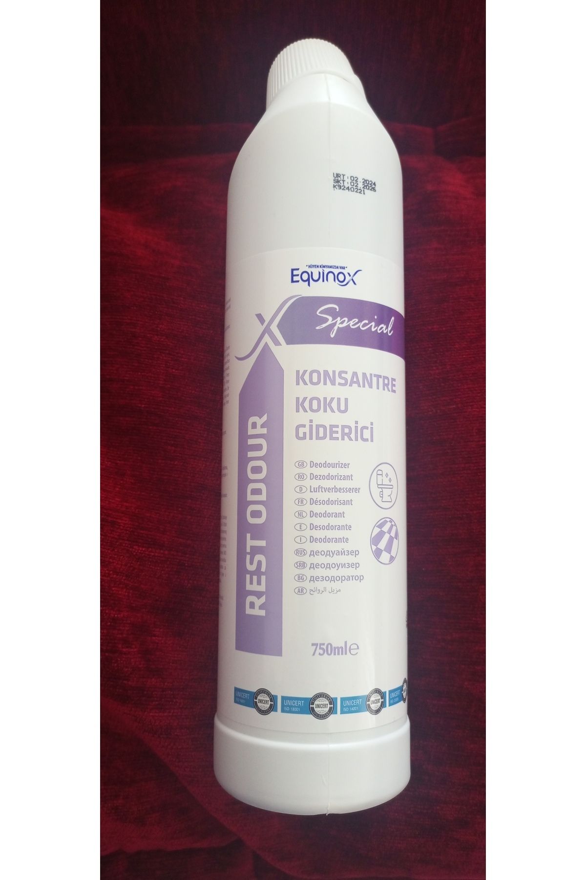 Equinox REST ODOUR SPECİAL KOKU GİDERİCİ 750 Ml