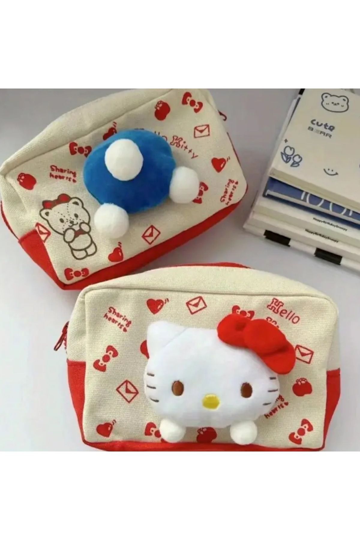 SANRIO Hello Kitty Sevimli Peluş Oyuncaklı Kalemlik