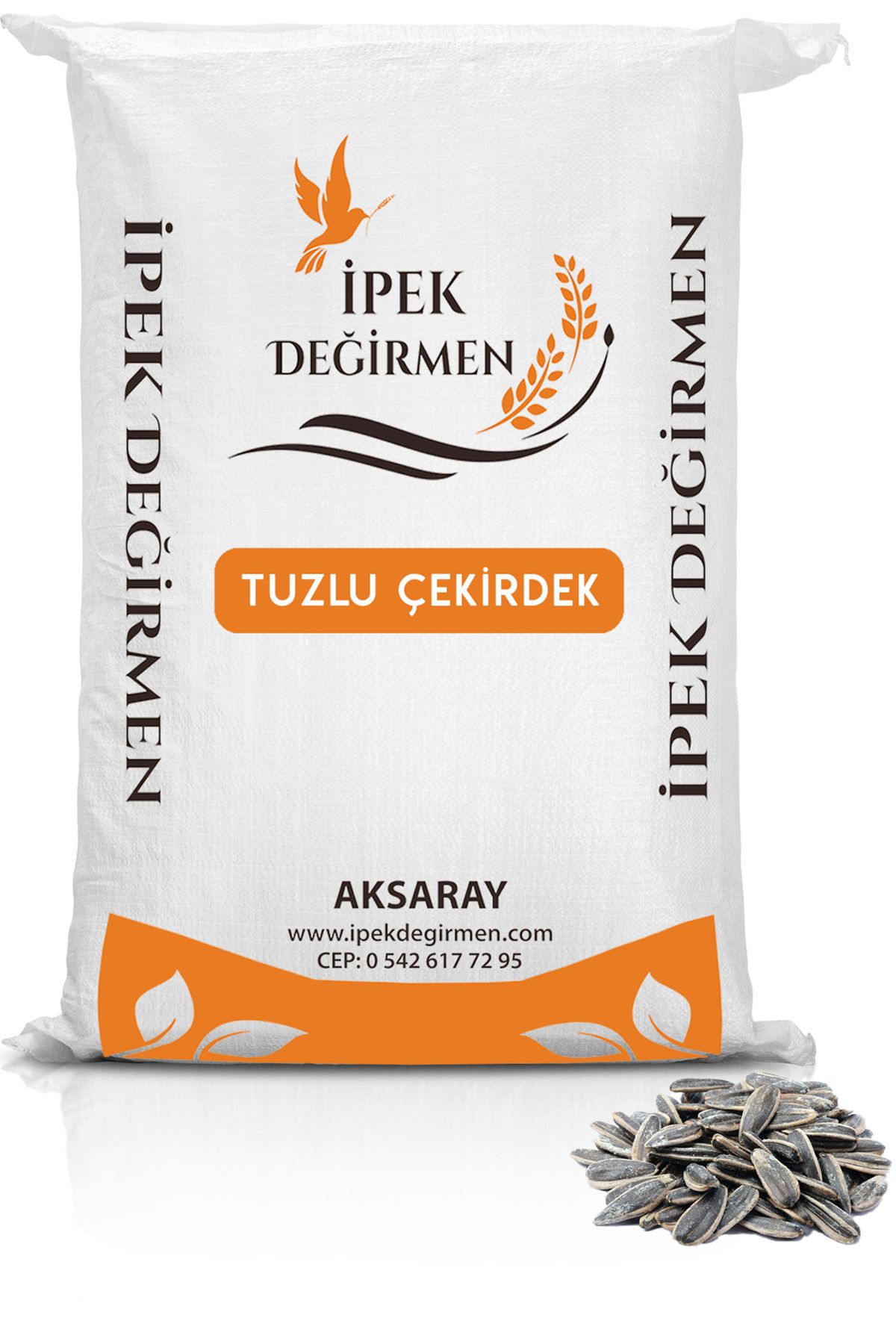 İpek Değirmen Lüks Kuruyemiş Tuzlu Kavrulmuş Ay Çekirdek 5 Kg