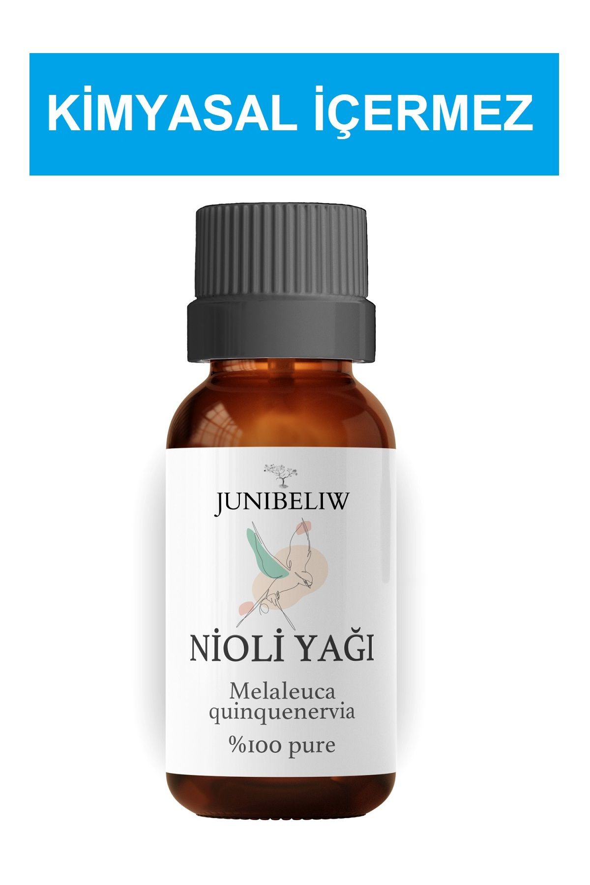 JUIWI Seyreltilmemiş Nioli Yağı 10ml Saf %100 Doğal Cam Şişe 10 ml Kimyasal İçermez