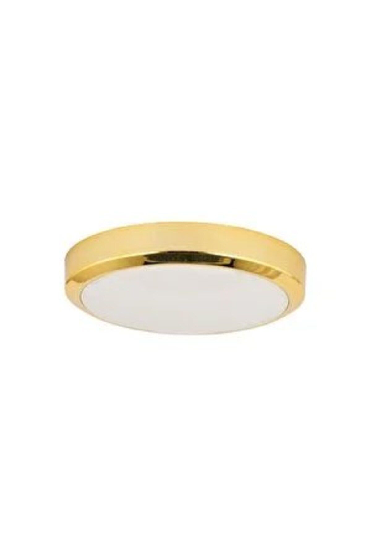 Nisa Luce 20W Ledli Tavan Armatürü Beyaz Işık Gold Kasa E1212/GL