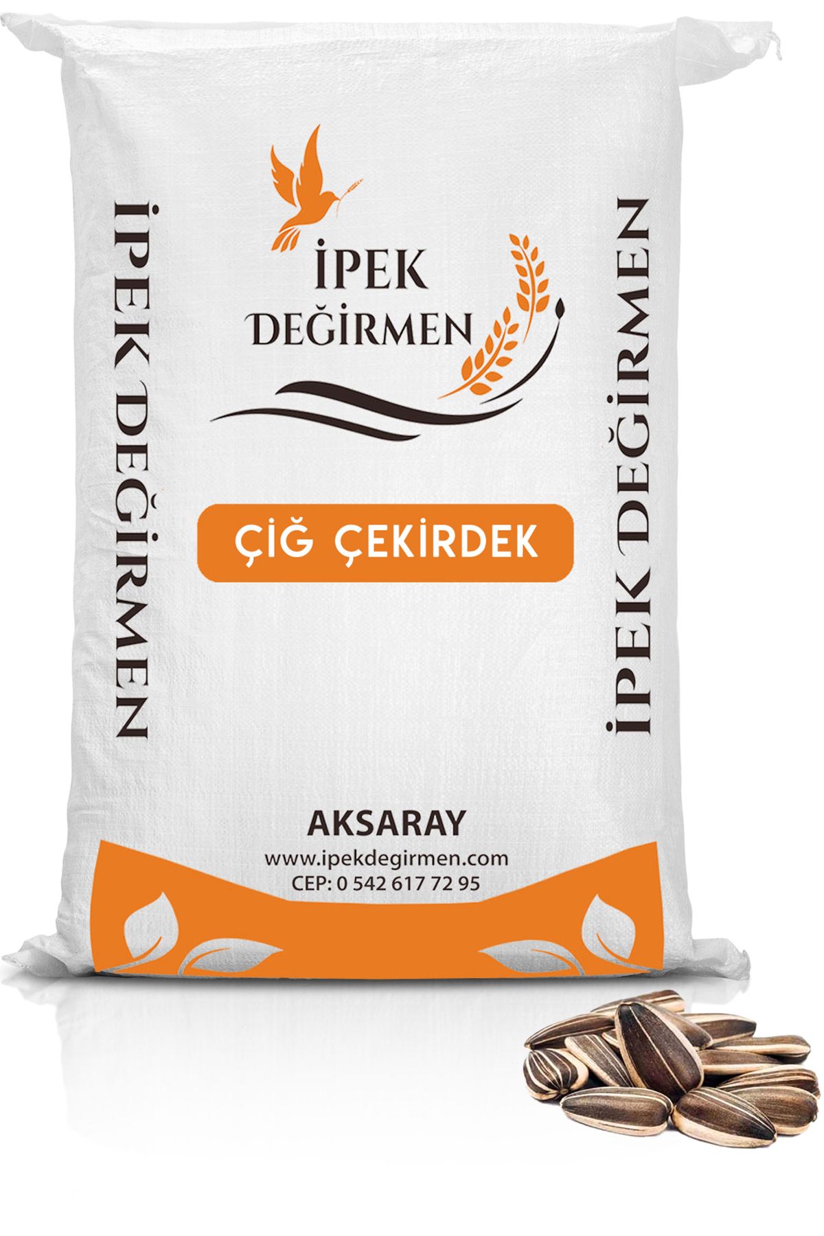 İpek Değirmen Lüks Kuruyemiş Çiğ Siyah Ay Çekirdek 5 kg