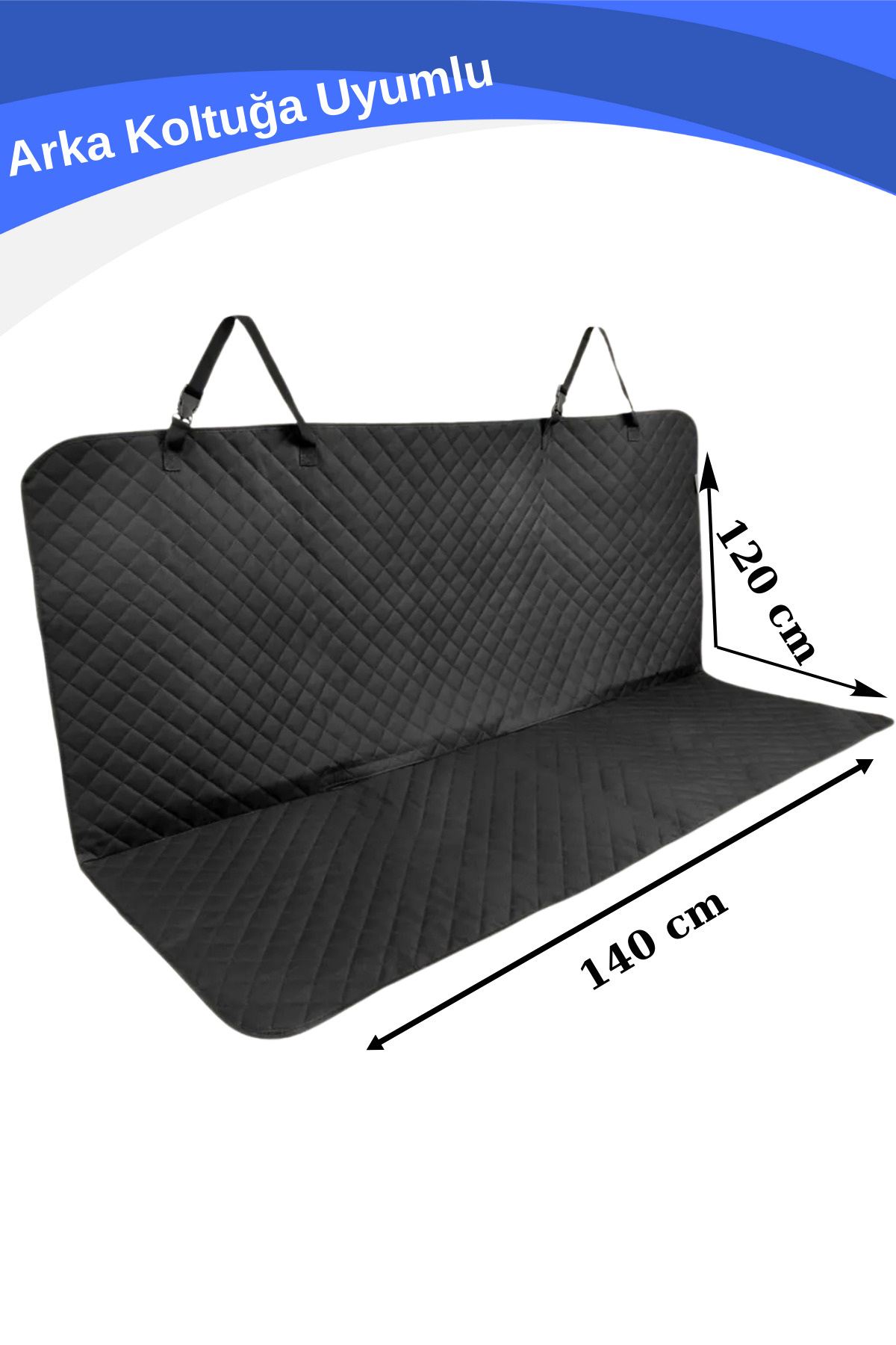 HASBY Kedi ve Köpek Evcil Hayvan Araba Arka Koltuk Örtüsü Sıvı Geçirmez Kılıf fotoğrafı 3 (önizleme)