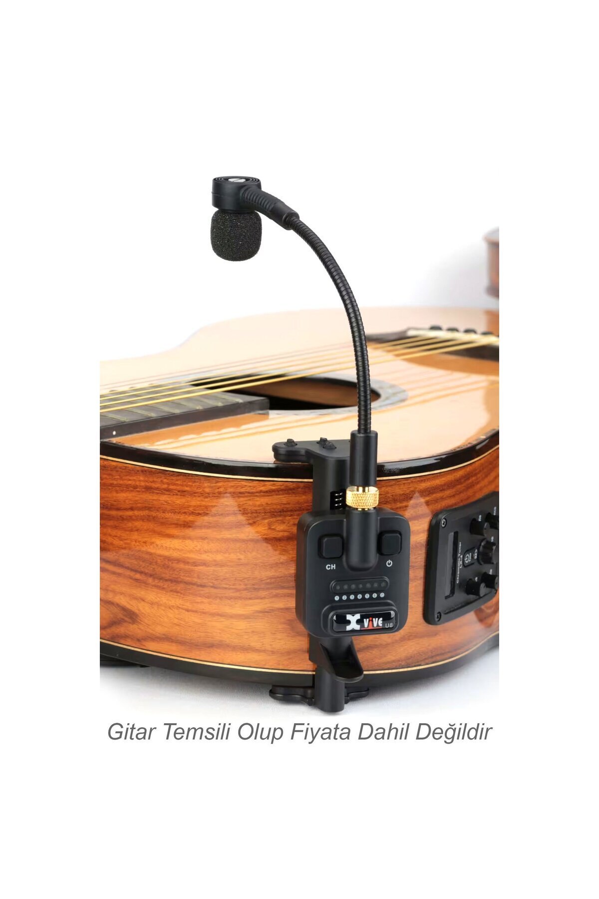 se846、utws5、uranAudioケーブルセット Xvive U8 Akustik ve Klasik Gitara Özel Telsiz Sistemi - Fiyatı