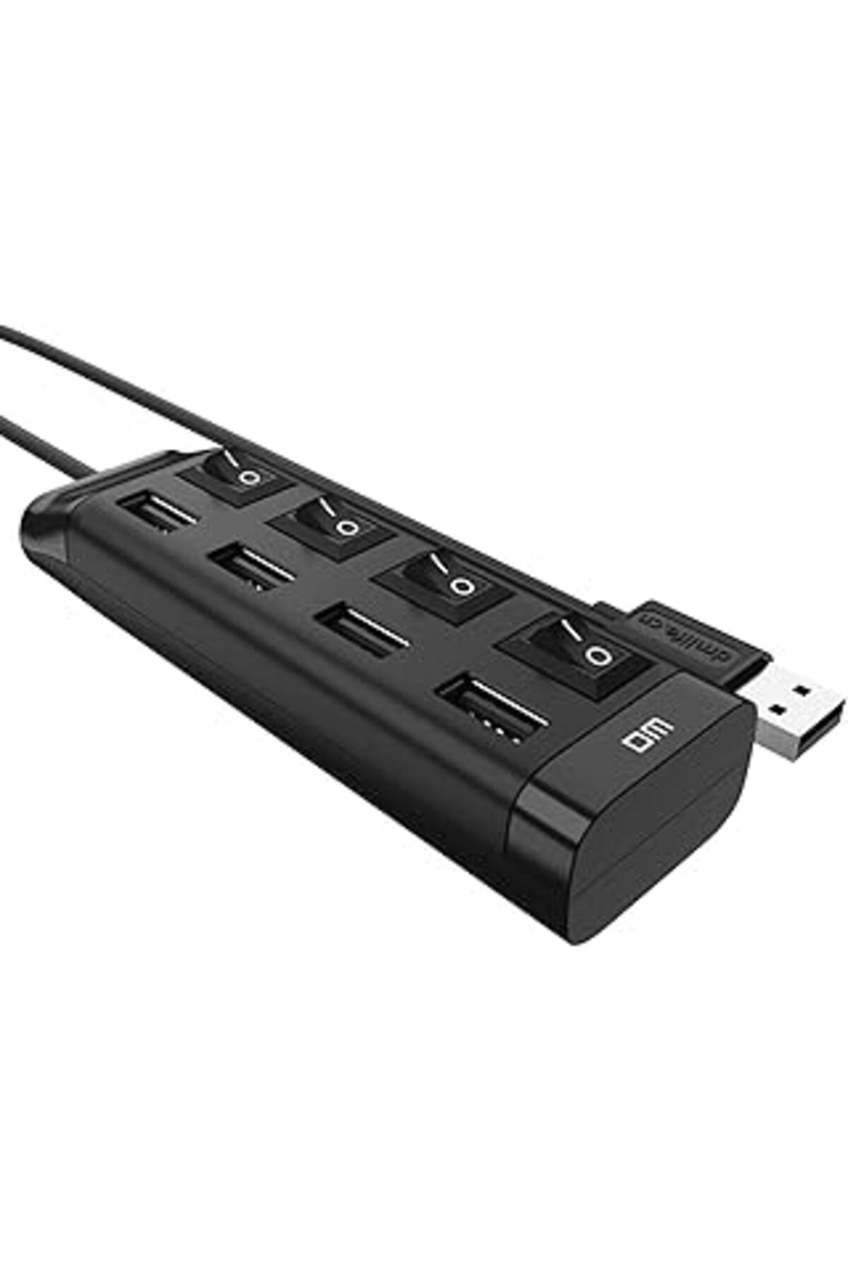 ShopZum Dm Chb005 4 Portlu Usb 2.0 Anahtarlı Hub Çoklayıcı