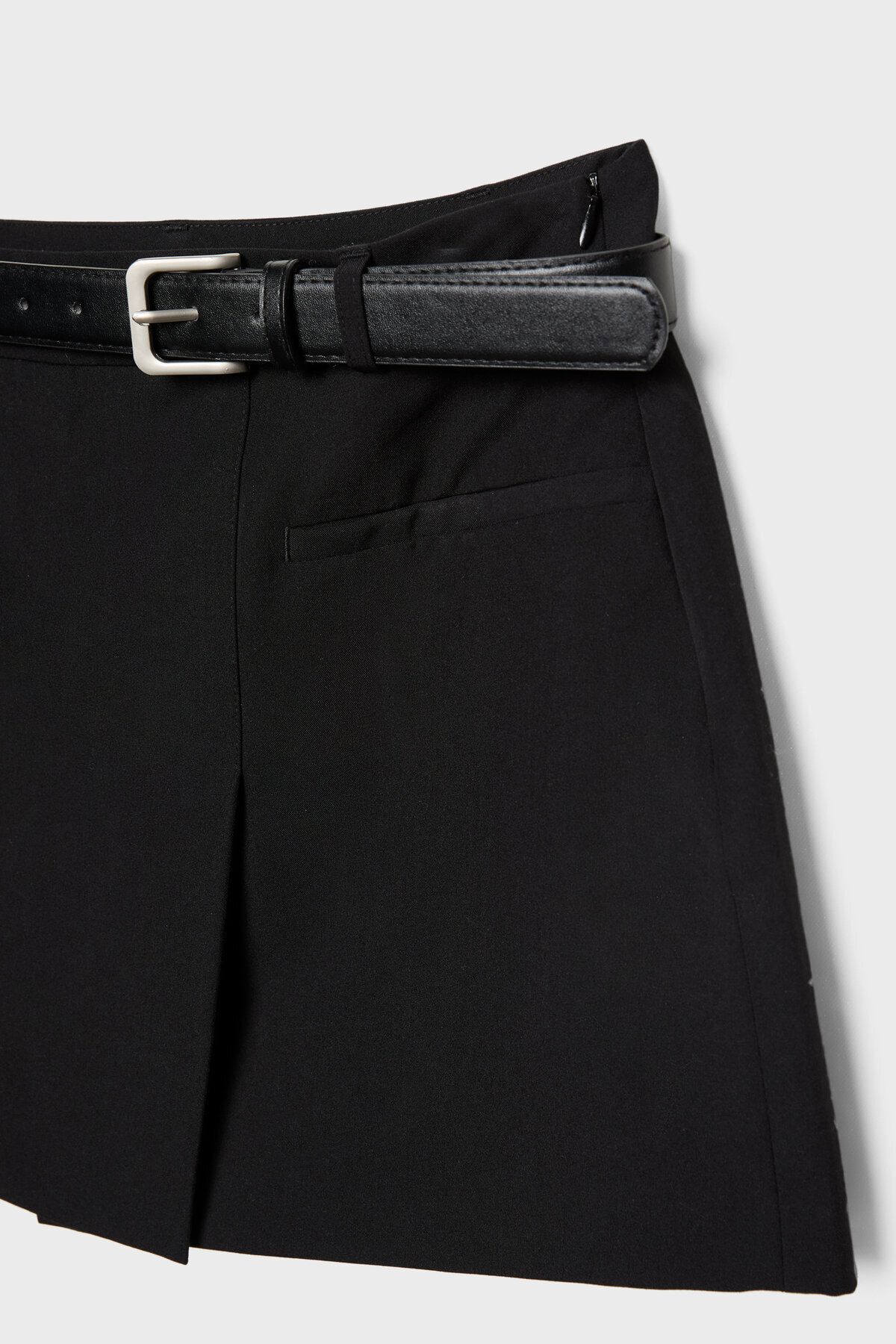 Stradivarius-Crossover skort with belt 7