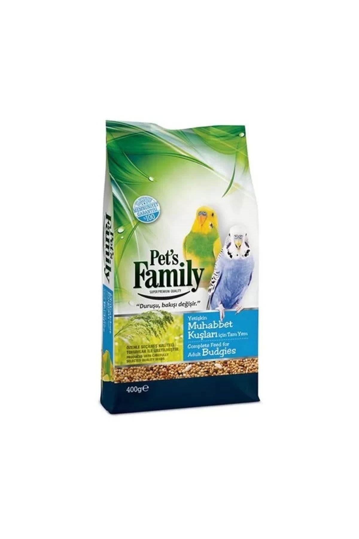 Pets Family Muhabbet Kuşu Yemi 400 gr