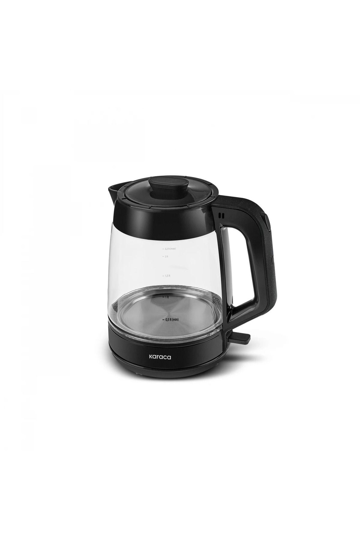 Karaca-Glass Tea XL 2 in 1 Glas-Teemaschine Shiny Black 3