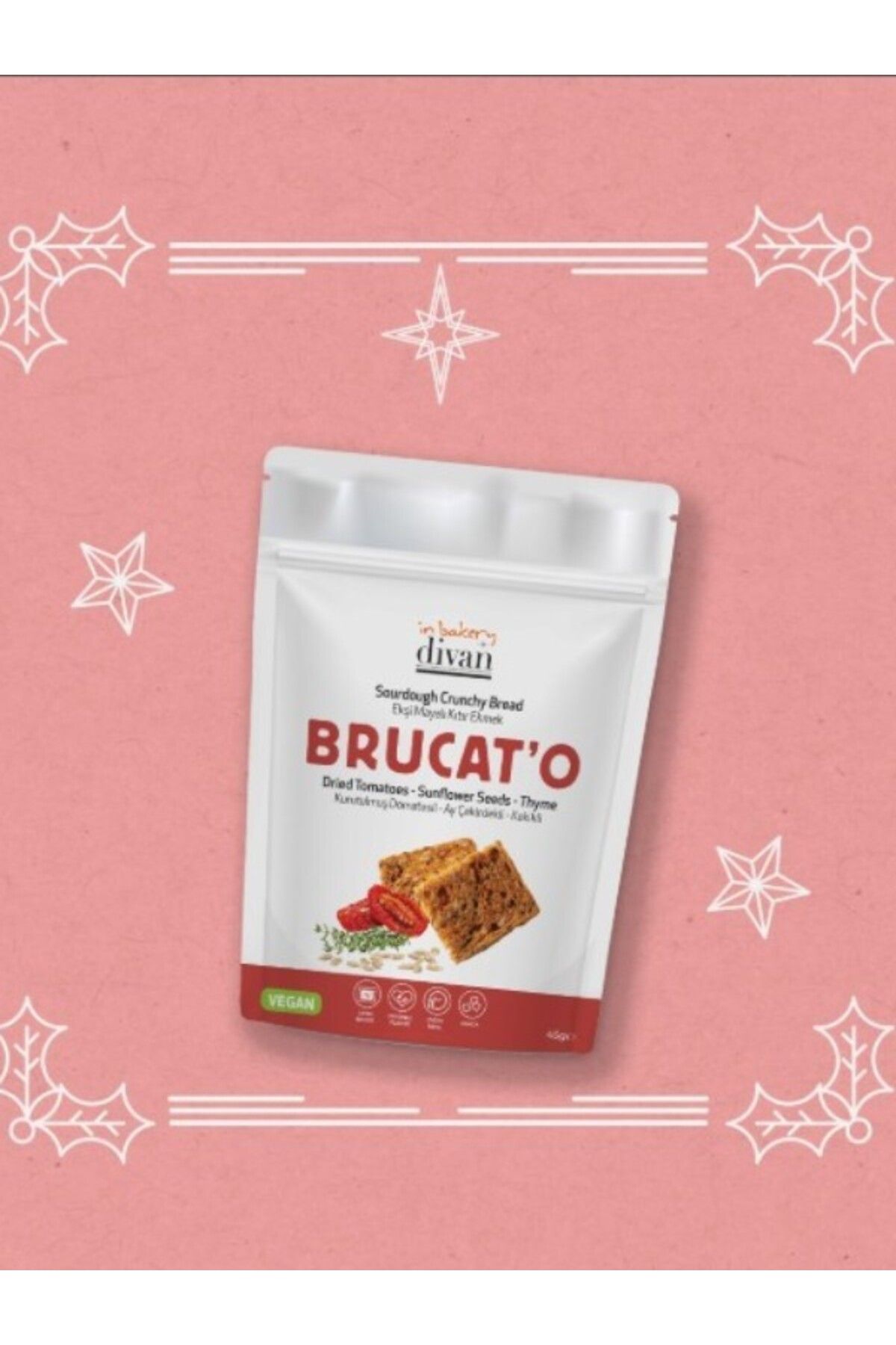 In Bakery By Divan Brucat'o Ekşi Mayalı Kıtır Ekmek Vegan 45 gr