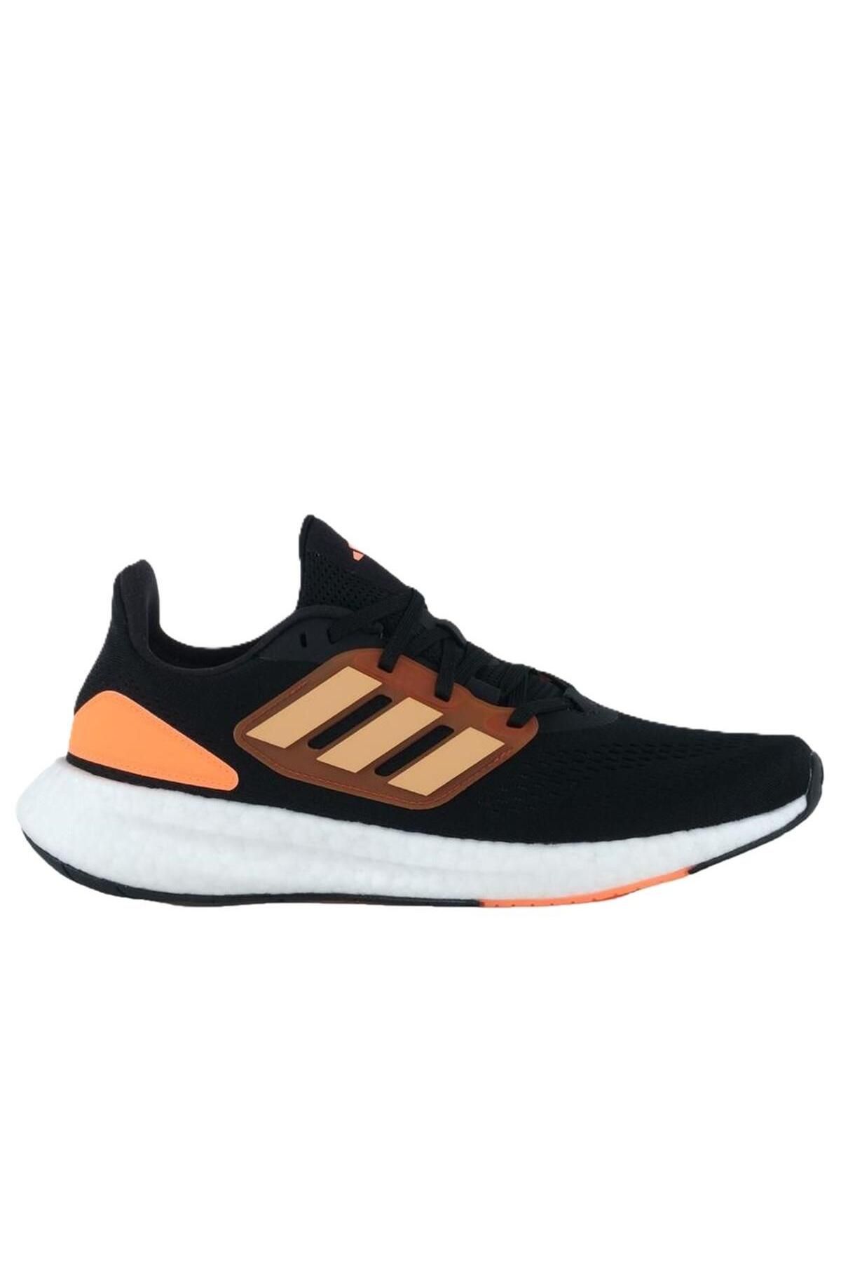 adidas Pureboost 22 Mens Running Shoes Black Erkek Koşu Yürüyüş Koşu Ayakkabısı Siyah