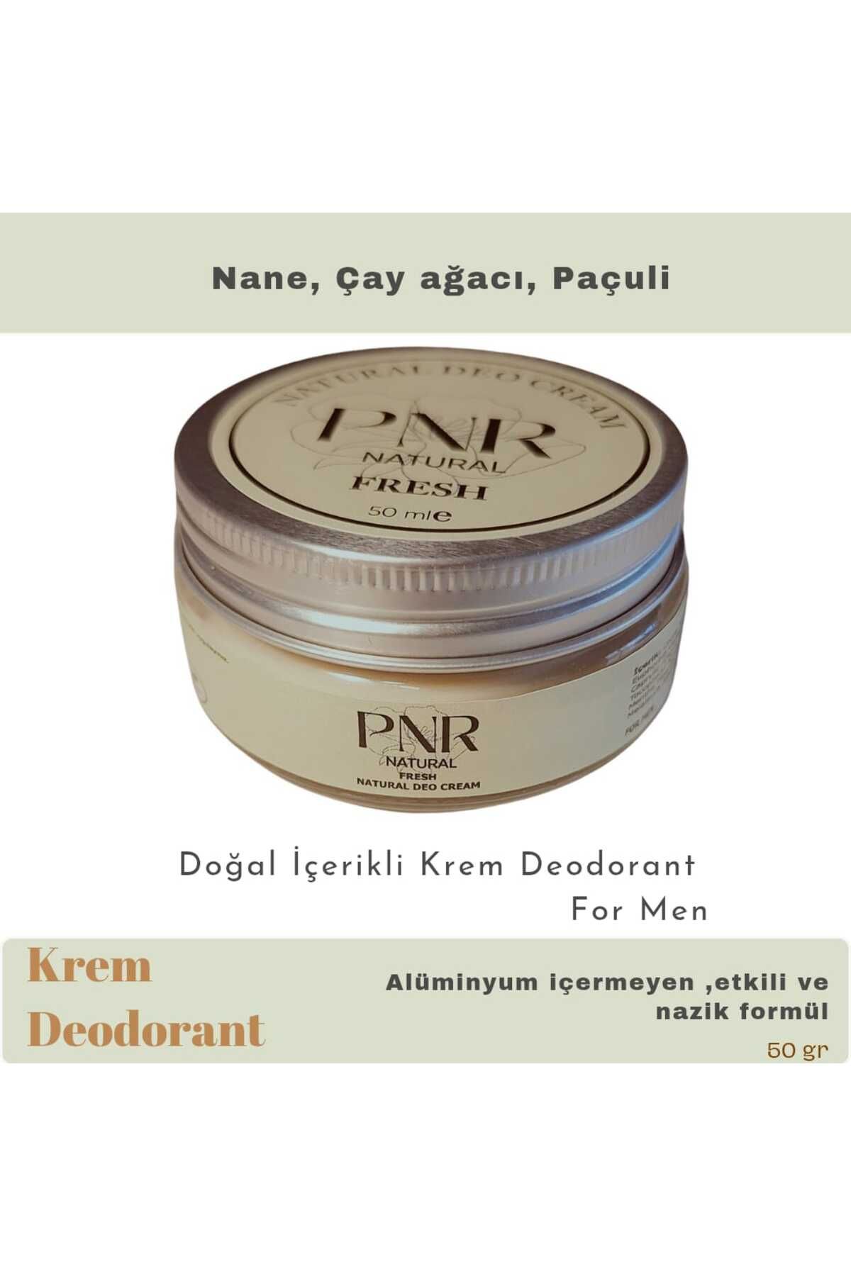 PNR Natural NATURAL DEO CREAM-FRESH