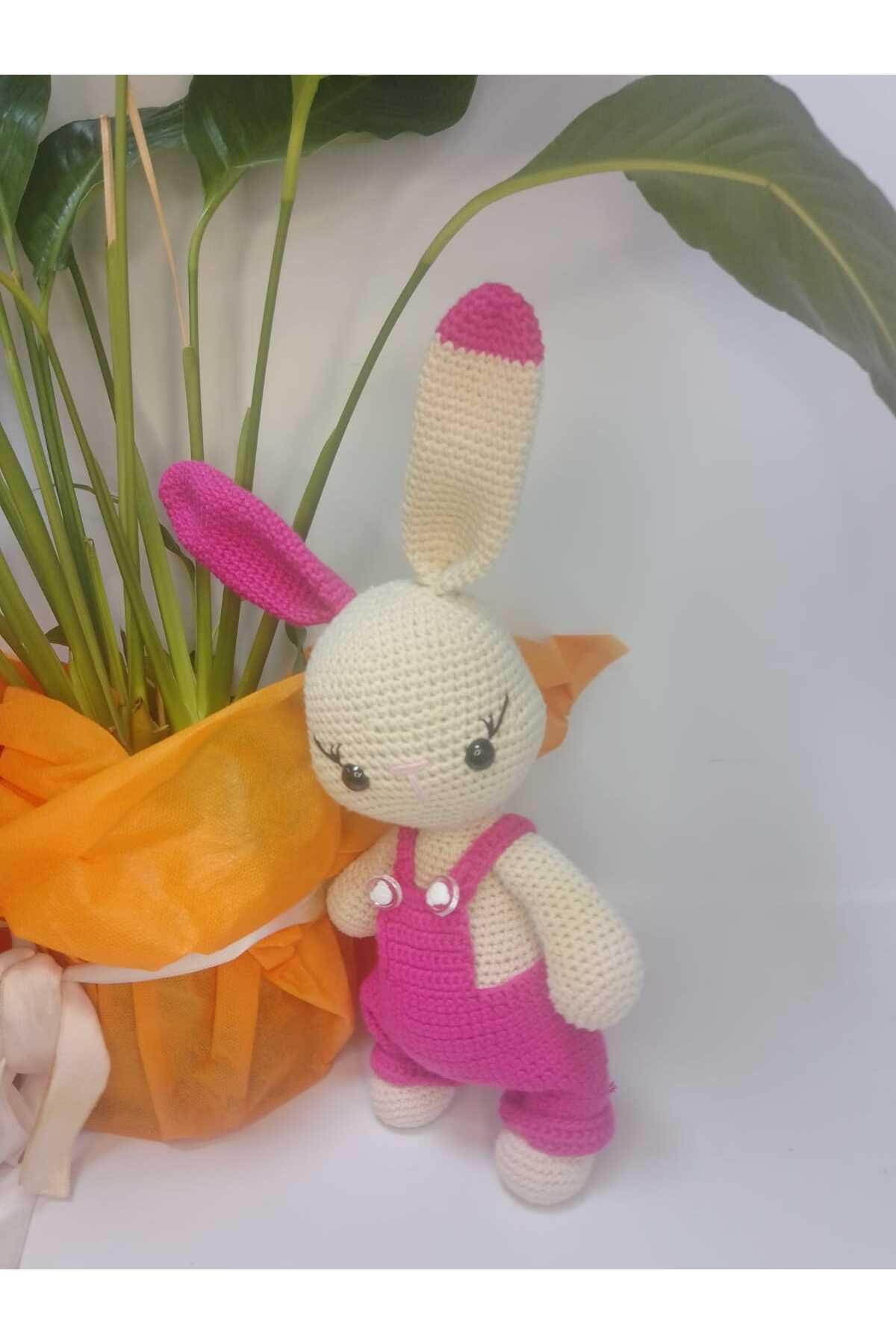 GÇA Moda Amigurumi Tospik Tavşan Uyku Arkadaşı 30 cm