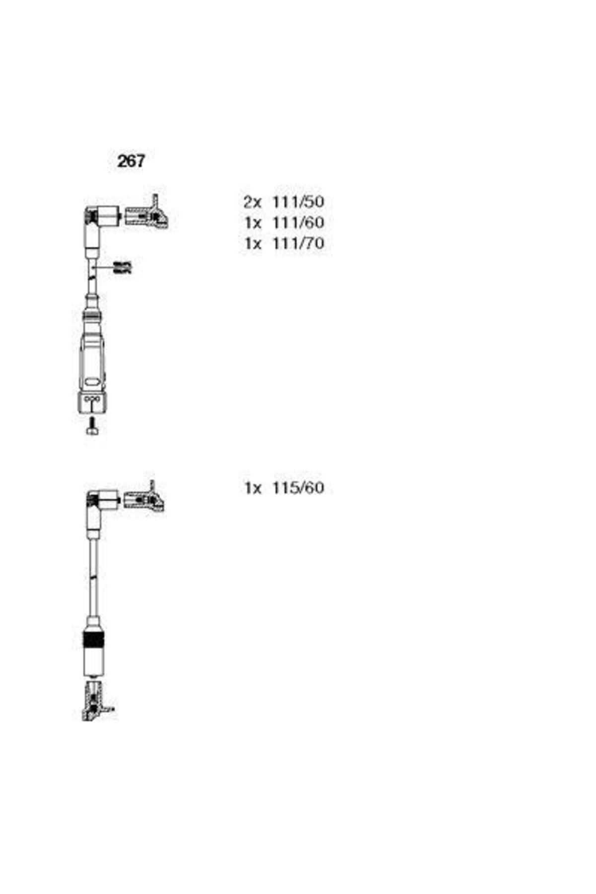 BREMI BUJİ KABLOSU 9A17 POLO AEE-ALM 1.6