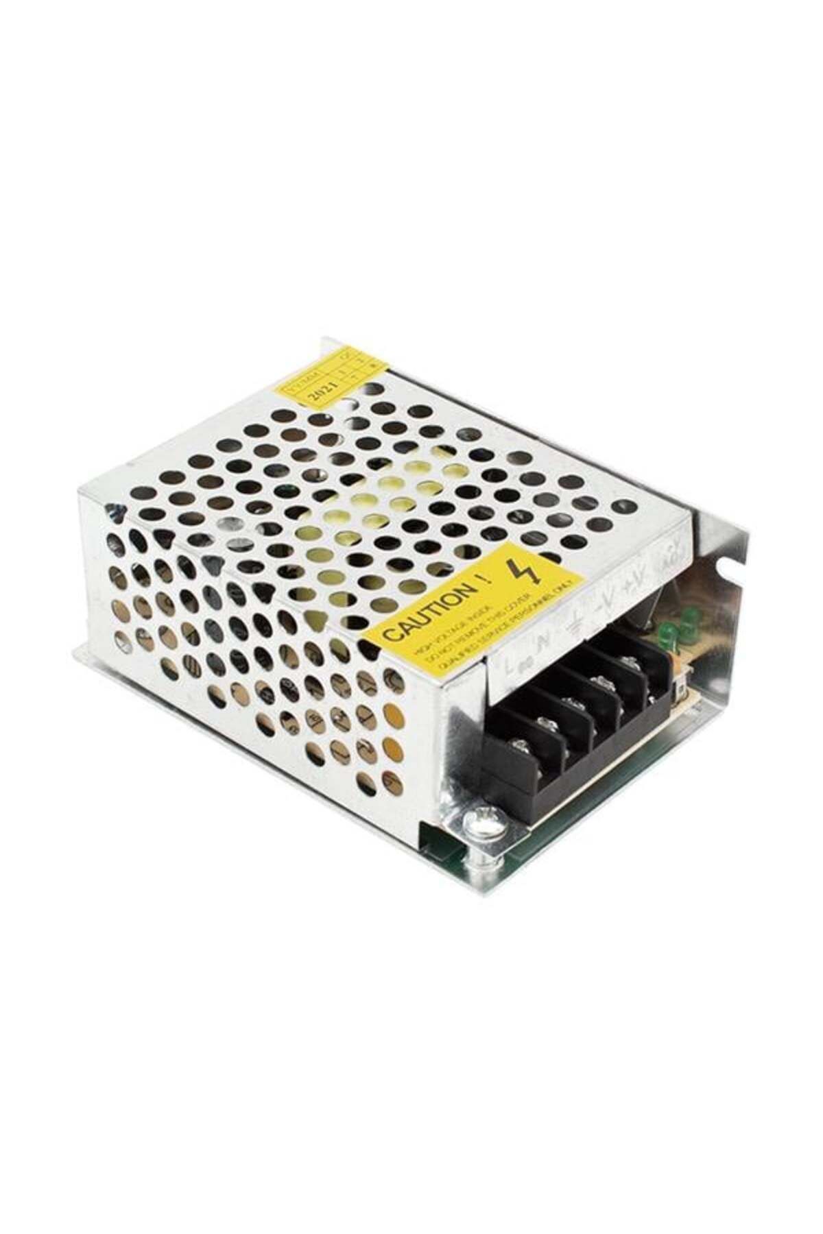 ShopZum Pm-14063 12 Volt - 2 Amper - 24 Watt Metal Kasa Adaptör