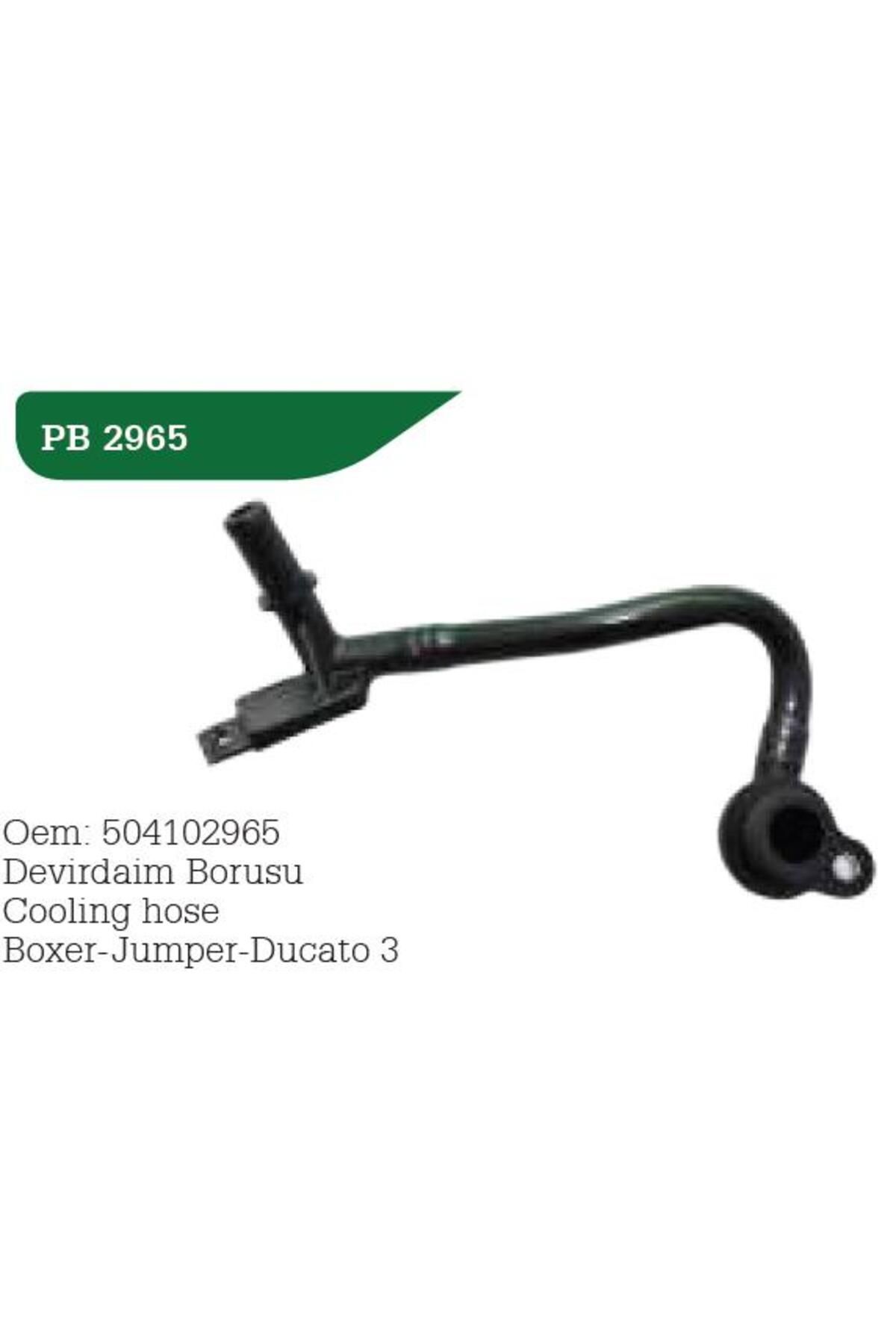 WPI DEVIRDAIM SU BORUSU FIAT DUCATO 06 IVECO DAILY 06 2.3MJET