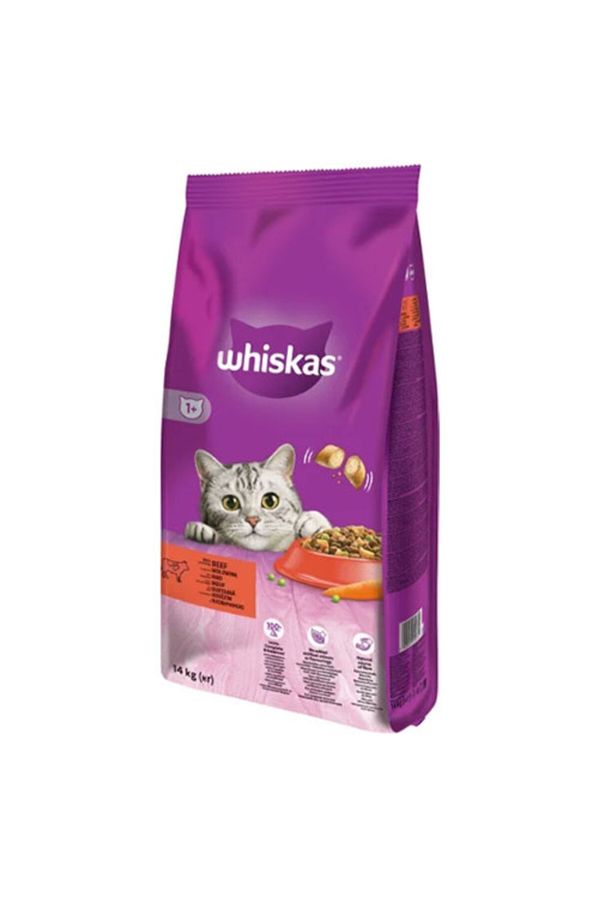 Whiskas Biftekli Yetişkin Kedi Maması 14 Kg