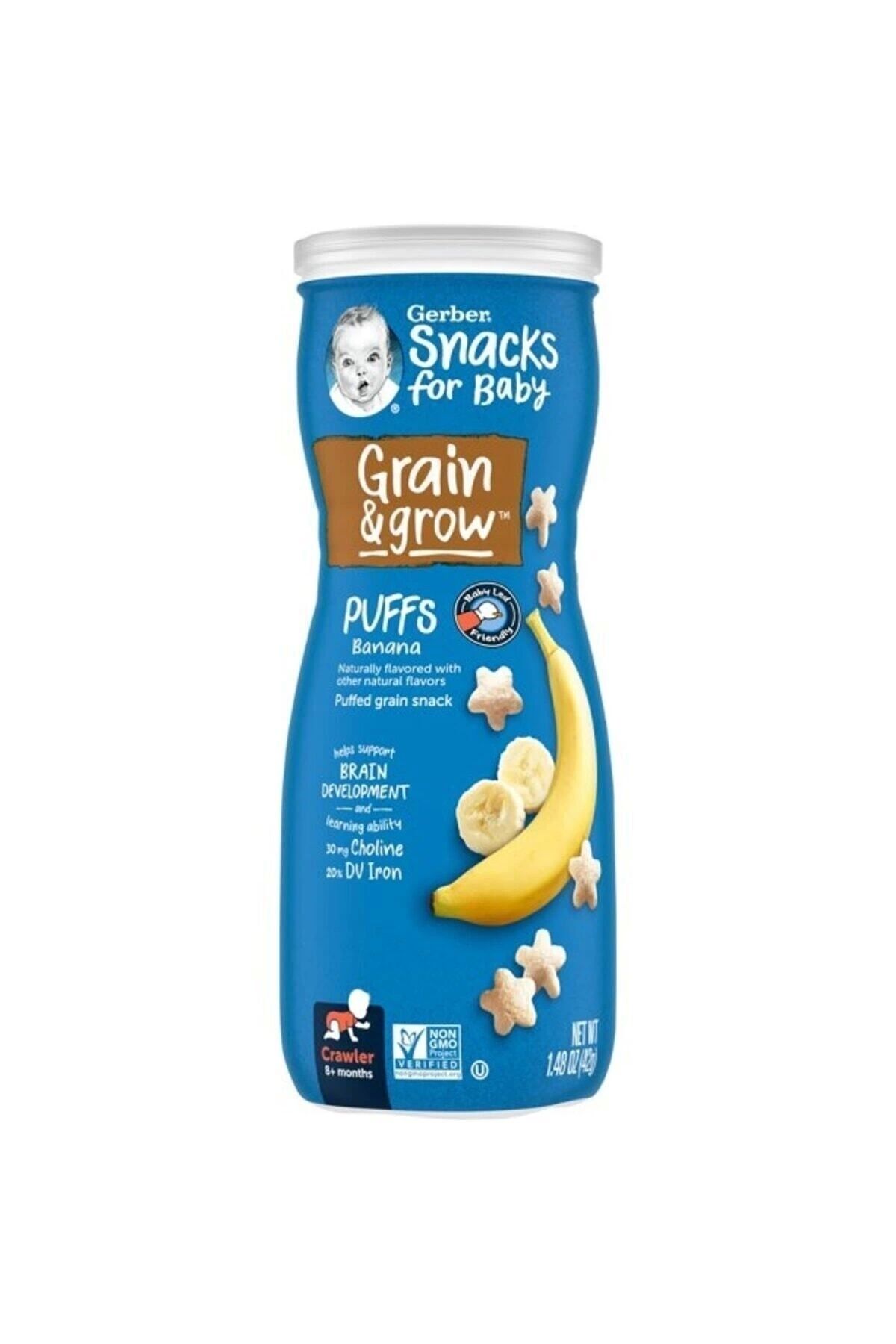 GERBER Puffs Banana Atıştırmalık 42 Gr.