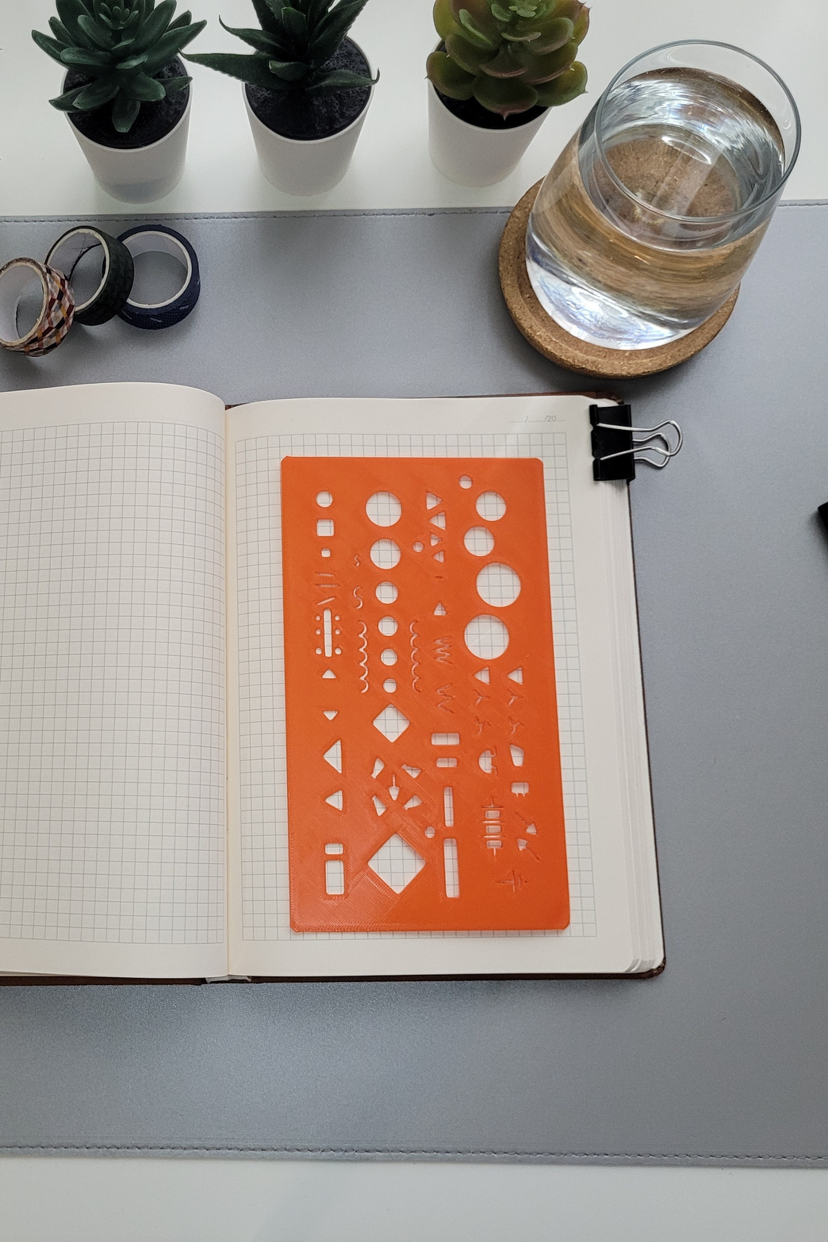 Karmelom Studio-Electronic Circuit Element Technical Drawing Template Ruler - Component and Connection Assistant 2