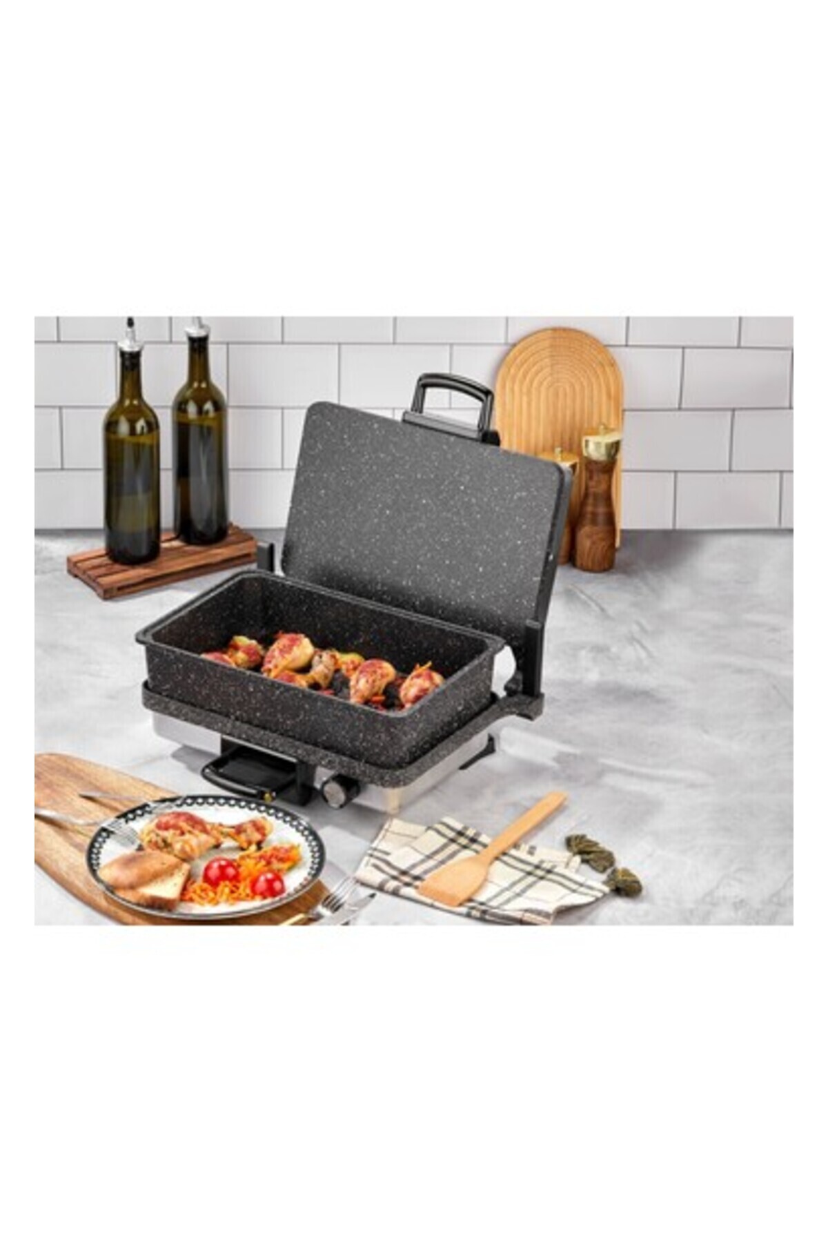 Eda ZK-864 Turbo Grill Izgara Makinası Tepsili - Fiyatı, Yorumları