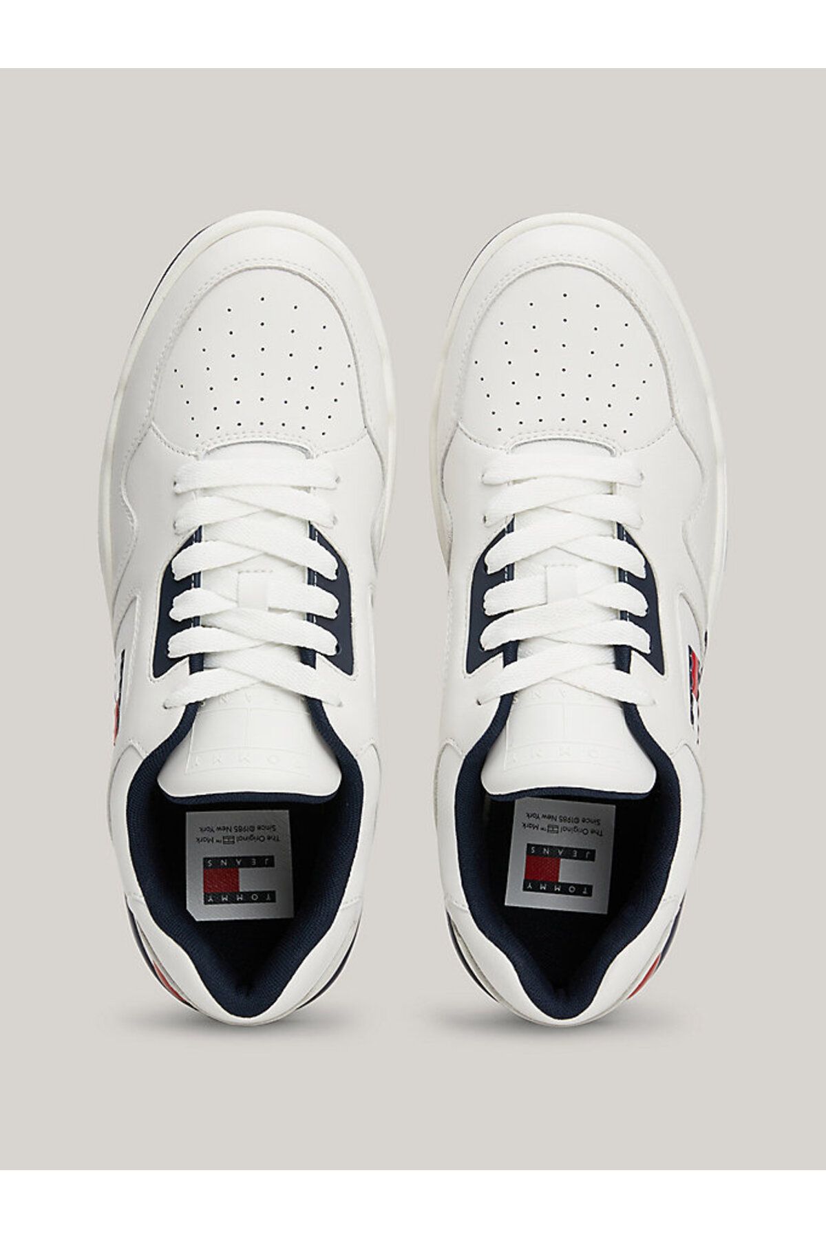 اسنیکر مشکی مردانه سبد اعدام آرم TJM اورجینال Tommy Hilfiger