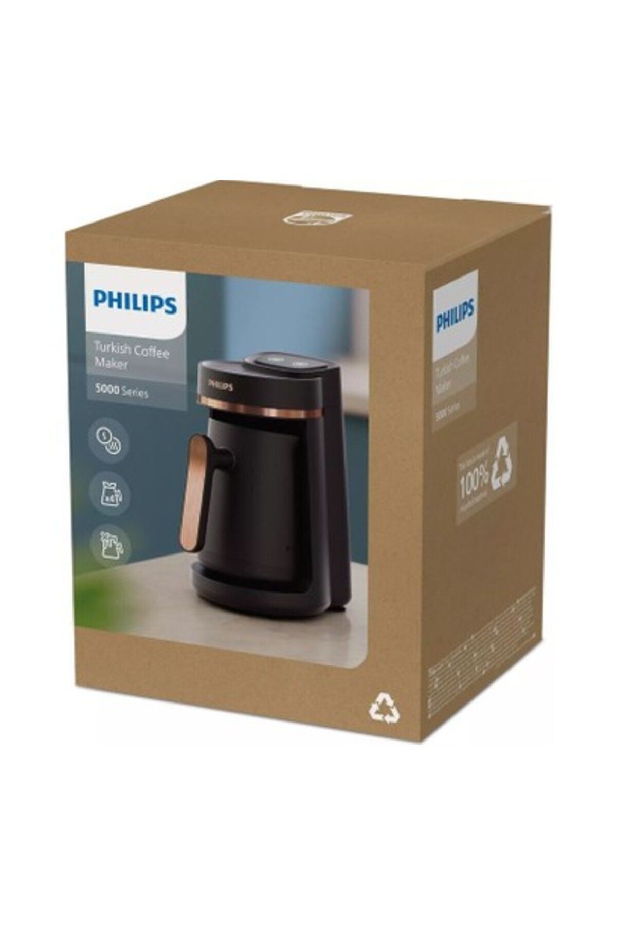 Philips 5000 Serisi Türk Kahvesi Makinesi  Philips Tr  Çelik Çelik 50 Hz / 60 Hz Modern C