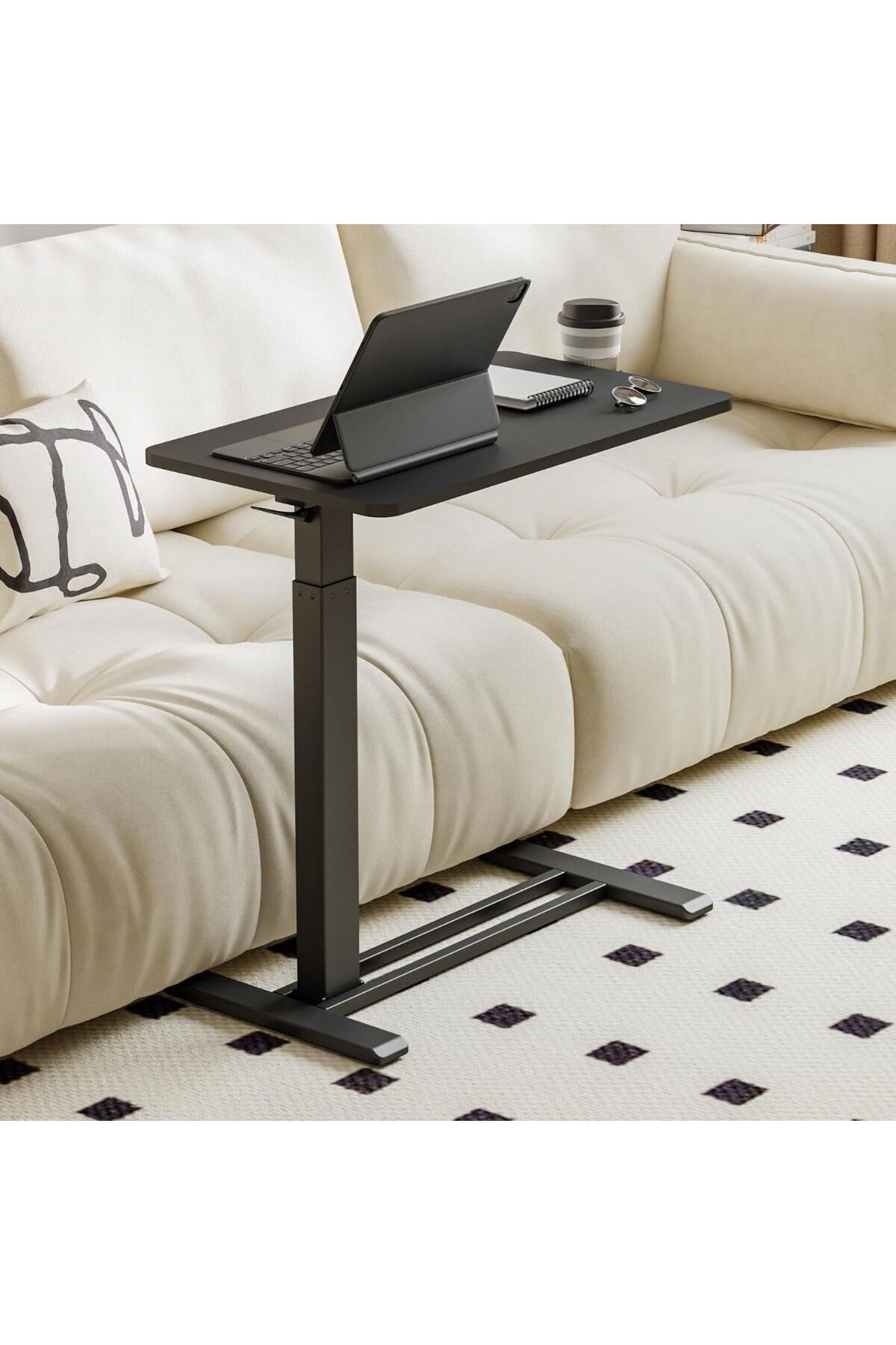 Mahmayi-Flexispot Mobile Standing Desk With Wheels Height Adjustable Perfect For Rolling And Easy Movement 6