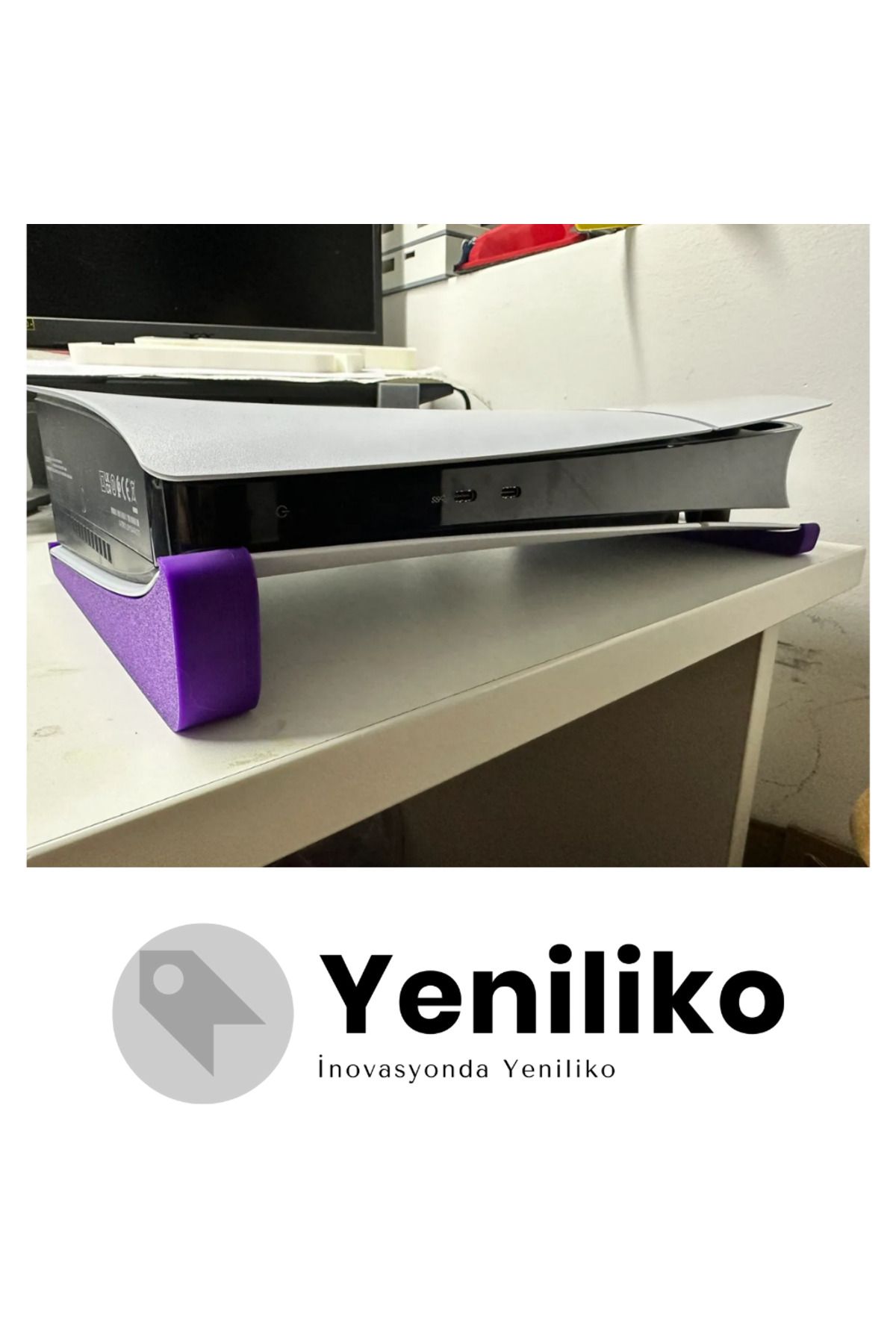 Yeniliko PS5 Slim Dijital Yatay Stand Playstation 5 Digital Edition