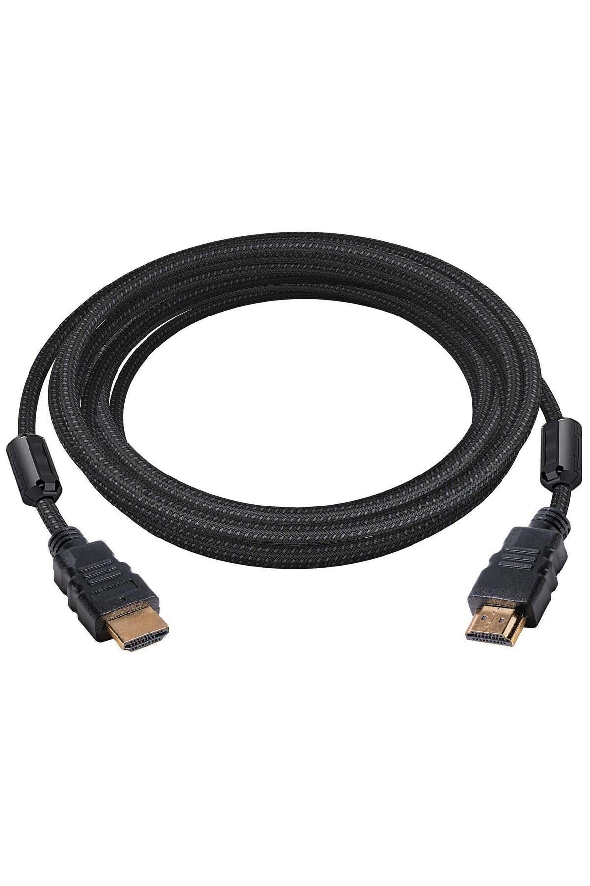 SH TICARET GABBLE GAB-05 Hdmi Kablo 1.4V 4K Örgülü 5 Metre