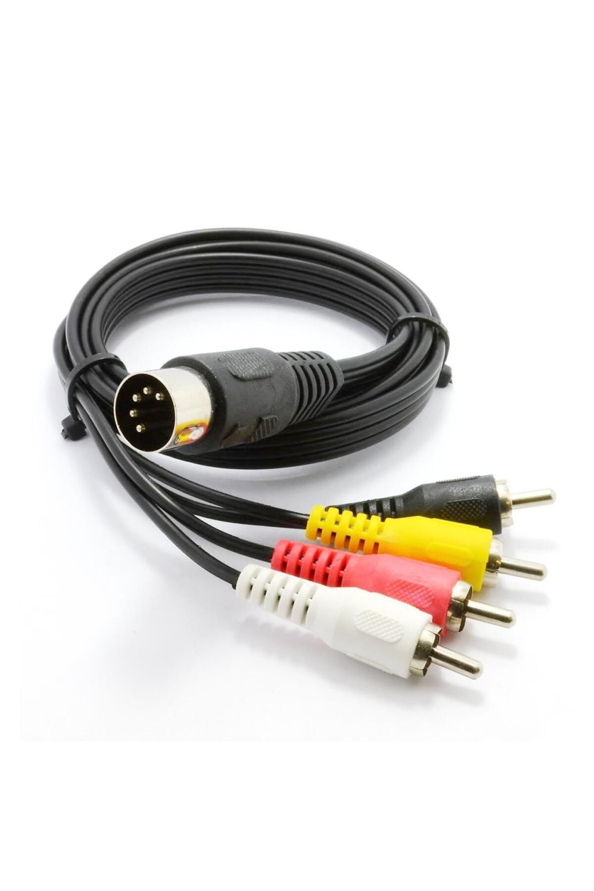 OEM Kablo 4 Rca To Philips Sık Fiş 5 Pin 1.5 Metre