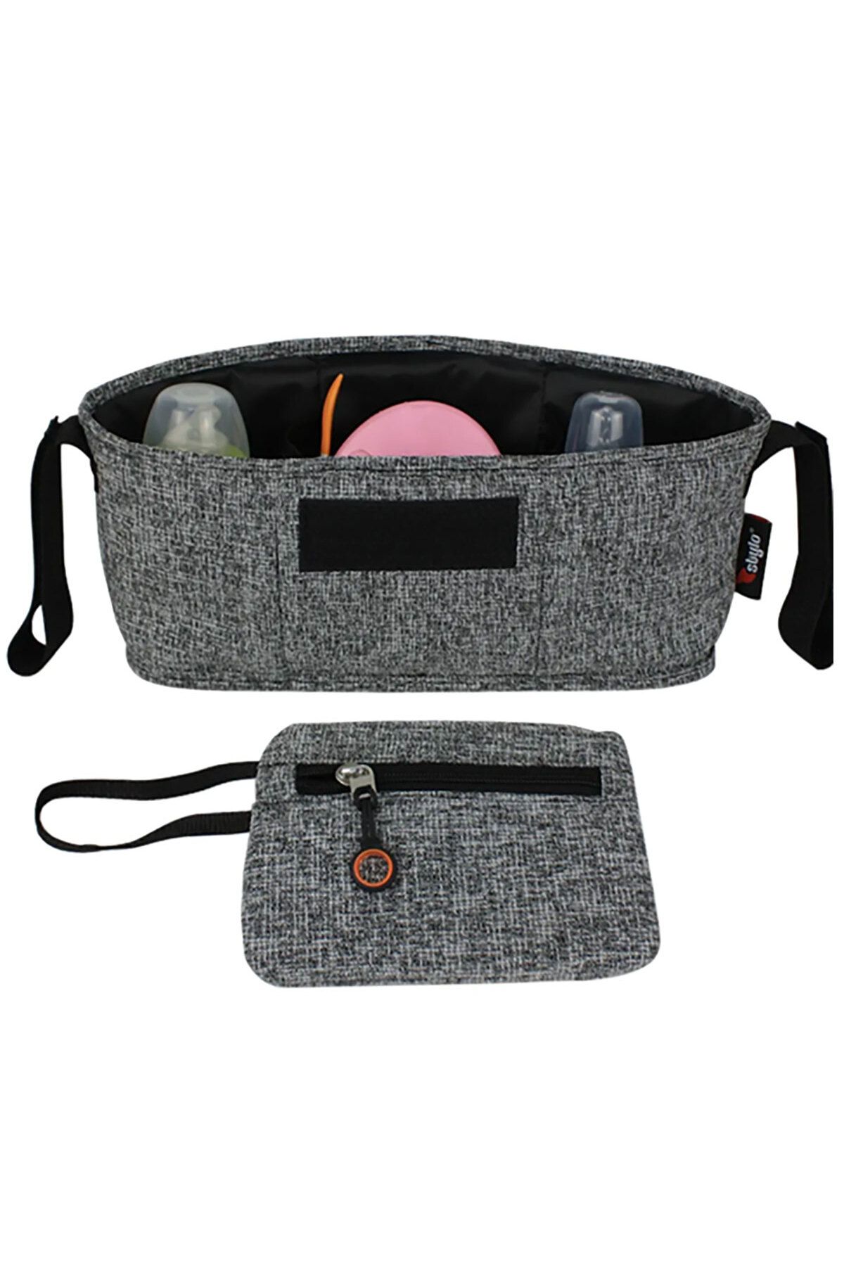 Stylo-Gray Trip Baby Stroller Organizer Bag 5