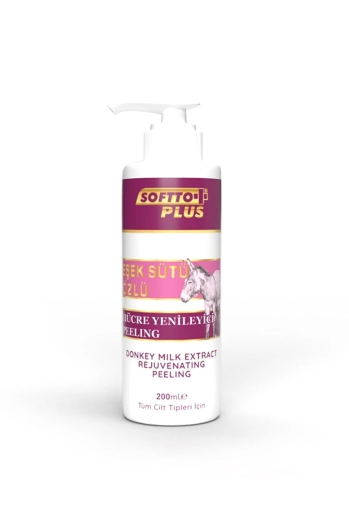 Softto Plus Eşek Sütü Özlü Peeling 200ml Peeling3535
