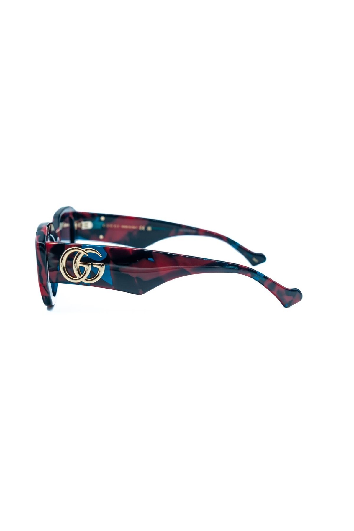 Gucci GG 1421S 003 51 Kadın Kırmızı Kemik Güneş Gözlüğü - Fiyatı