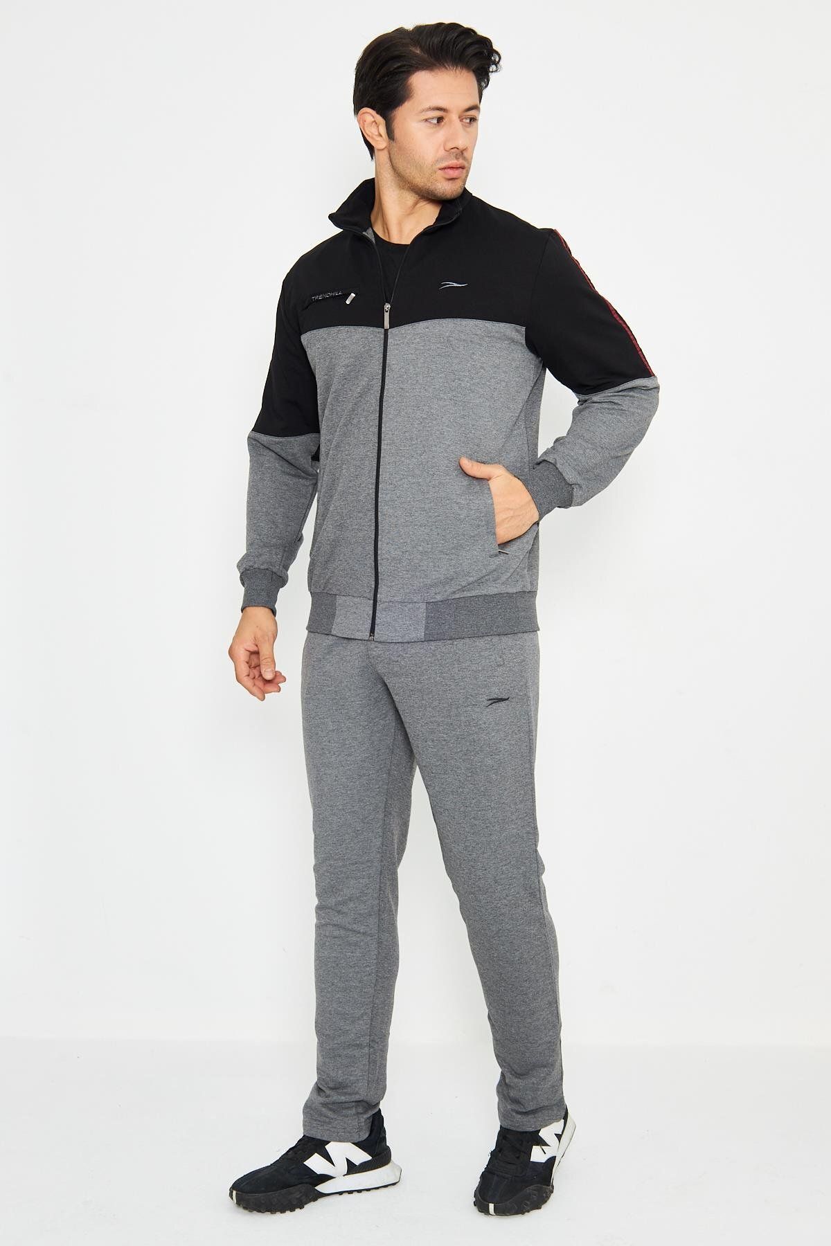 TRENDHİLL-Cotton Large Size Men's Tracksuit201513 1