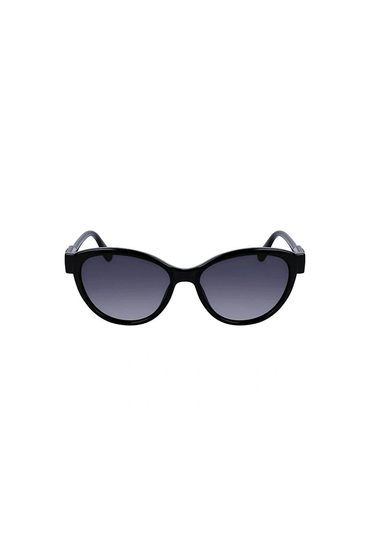 Karl Lagerfeld-Kl 6099s 001 54 Ochelari de soare de damă Cat Eye Black Bone 2