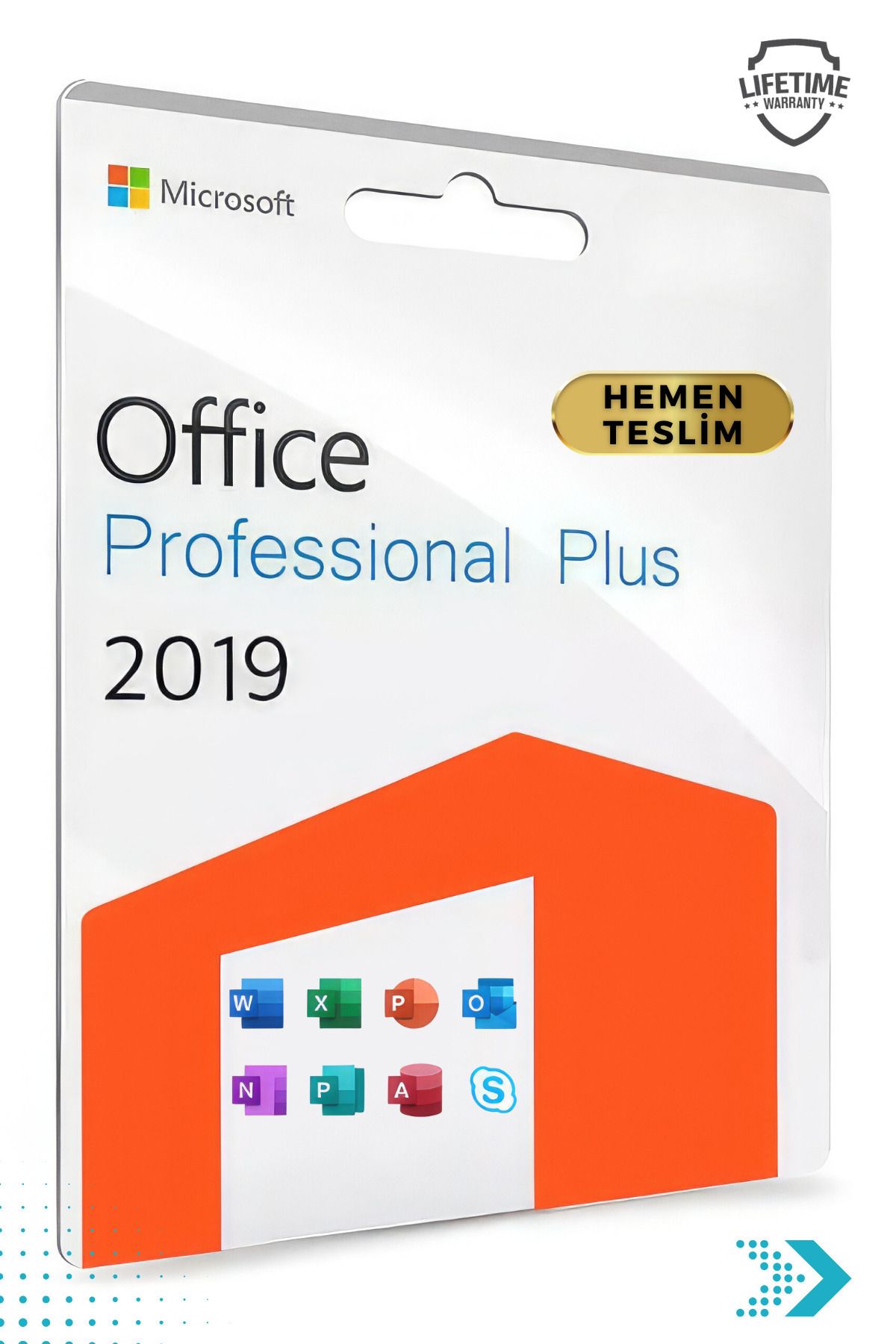 MICROSOFT Office 2019 Pro Plus - Dijital Lisans Anahtarı,  ÖMÜR BOYU GARANTİLİ, ESD KEY, HEMEN TESLİM