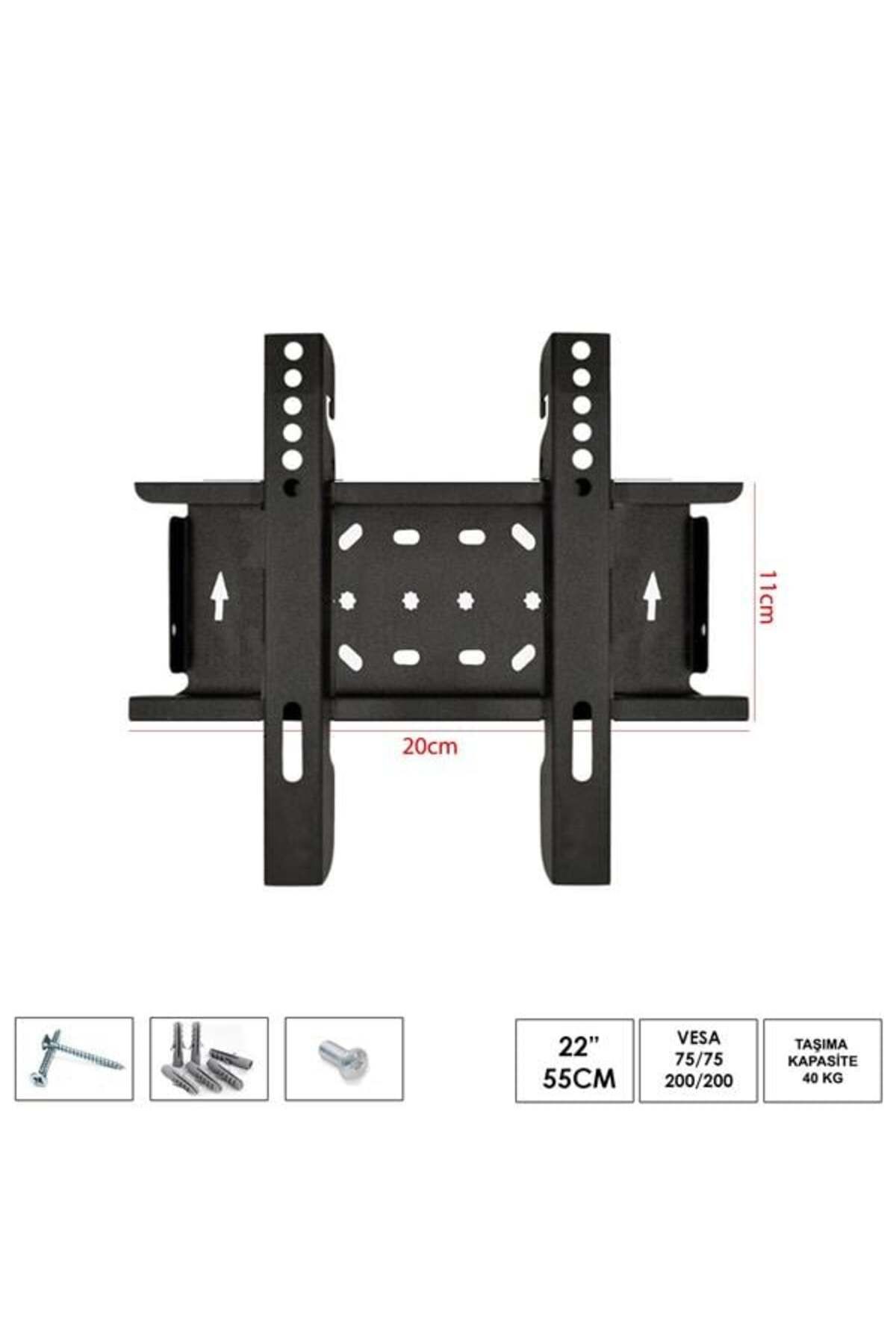 BRL UFİX 2011 Lcd Askı Aparatı Sabit 22 İnç 55Cm