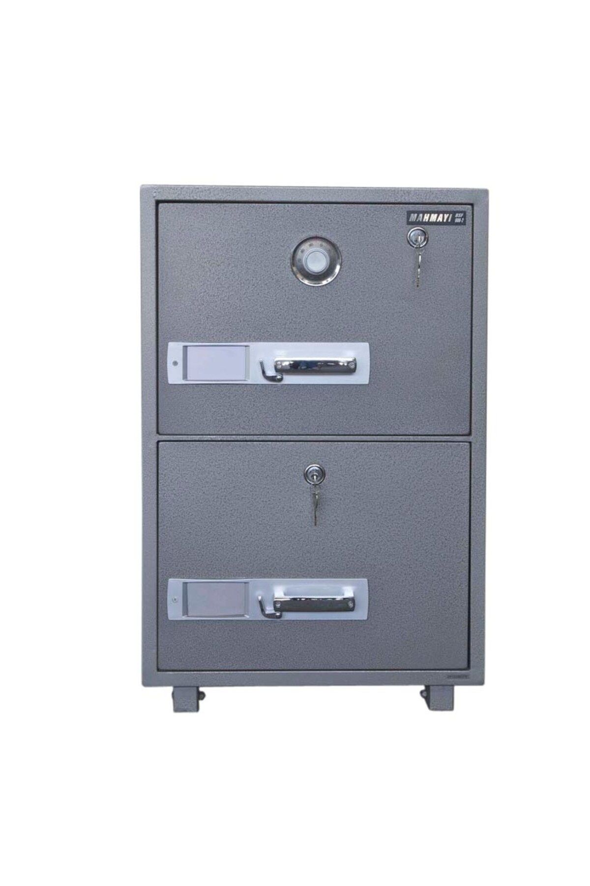 Mahmayi-Secureplus 680-2Dk 2 Dial Lockable Drawer Storage Fire Filing (2 Drawer, Key + Dial) 7