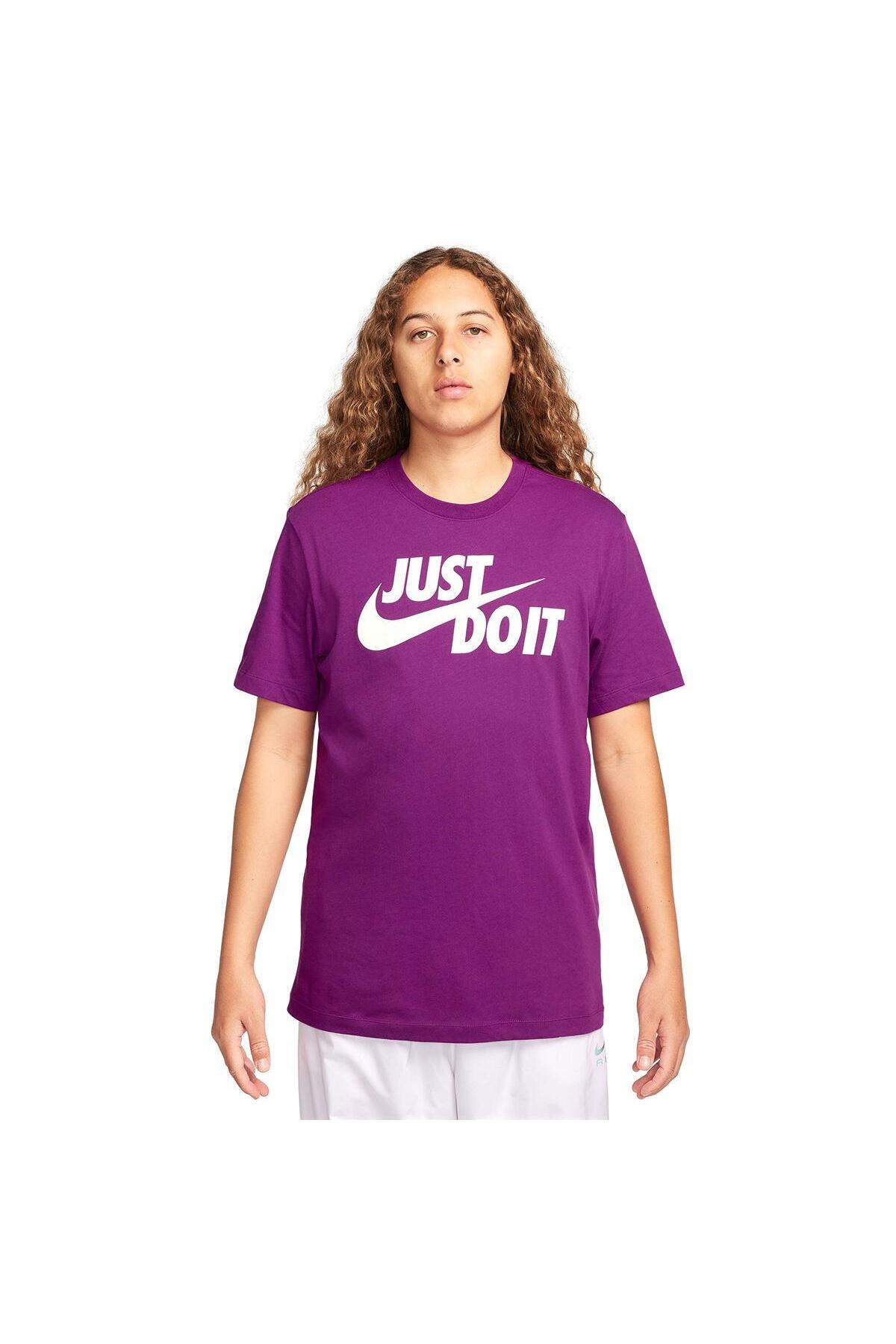 تی‌شرت مردانه طرح Just Do It Swoosh مدل M NSW Tee نایکی تی شرت ورزشی Nike