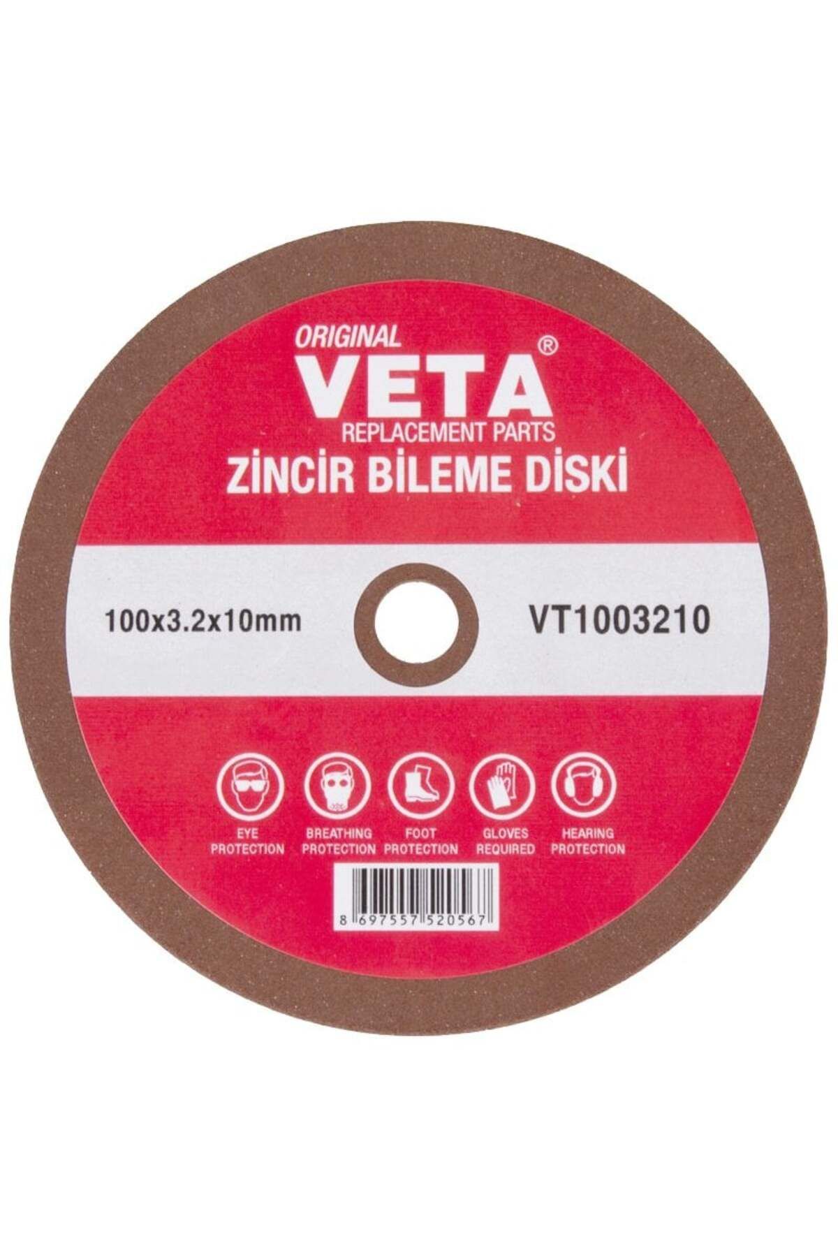 Veta VT1003210 Zincir Bileme Diski 100x3.2x10mm - ZB85