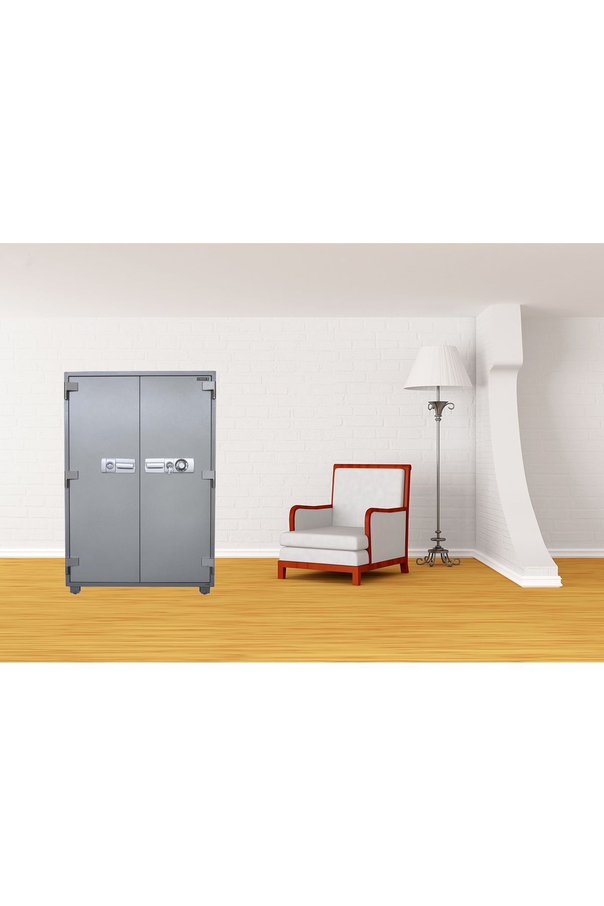 Mahmayi-Secure Plus Fire Cupboard With Two Lockable Drawers With Multi Adjustable (Dial + Key) 6