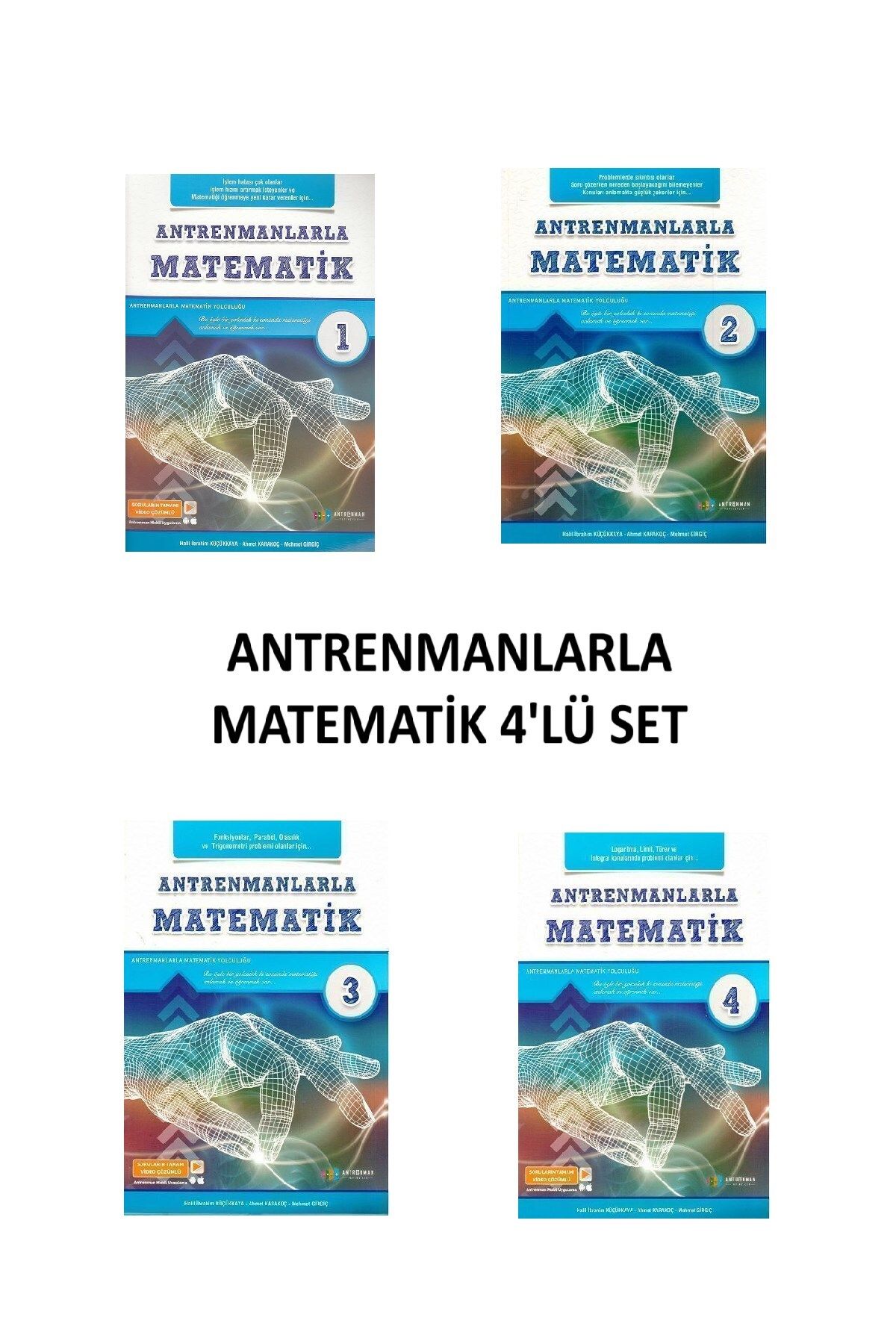 Antrenman Yayıncılık Antrenmanlarla Matematik 1-2-3-4 Set 4 Kitap