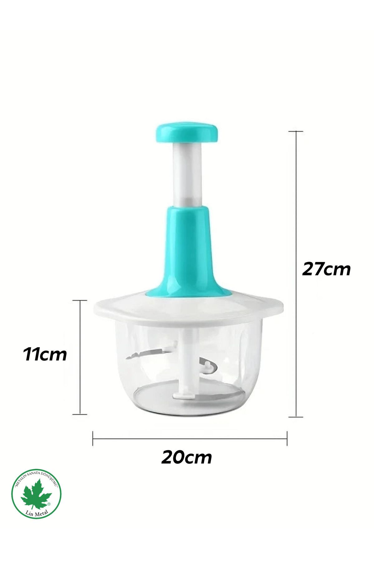 linmetal-1500ml New Generation Chopper - Practical Hand Robot, Bass Cutting Xl, Large Hand Rondo 6