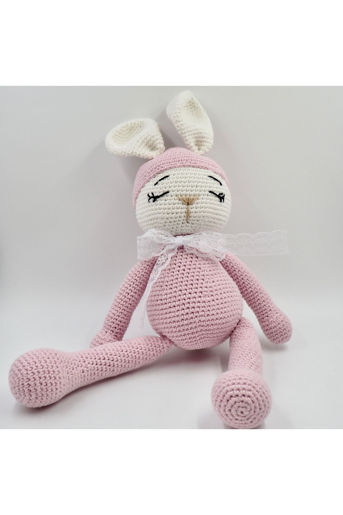 bezenist Pembiş Tavşancık Amigurumi Oyuncak