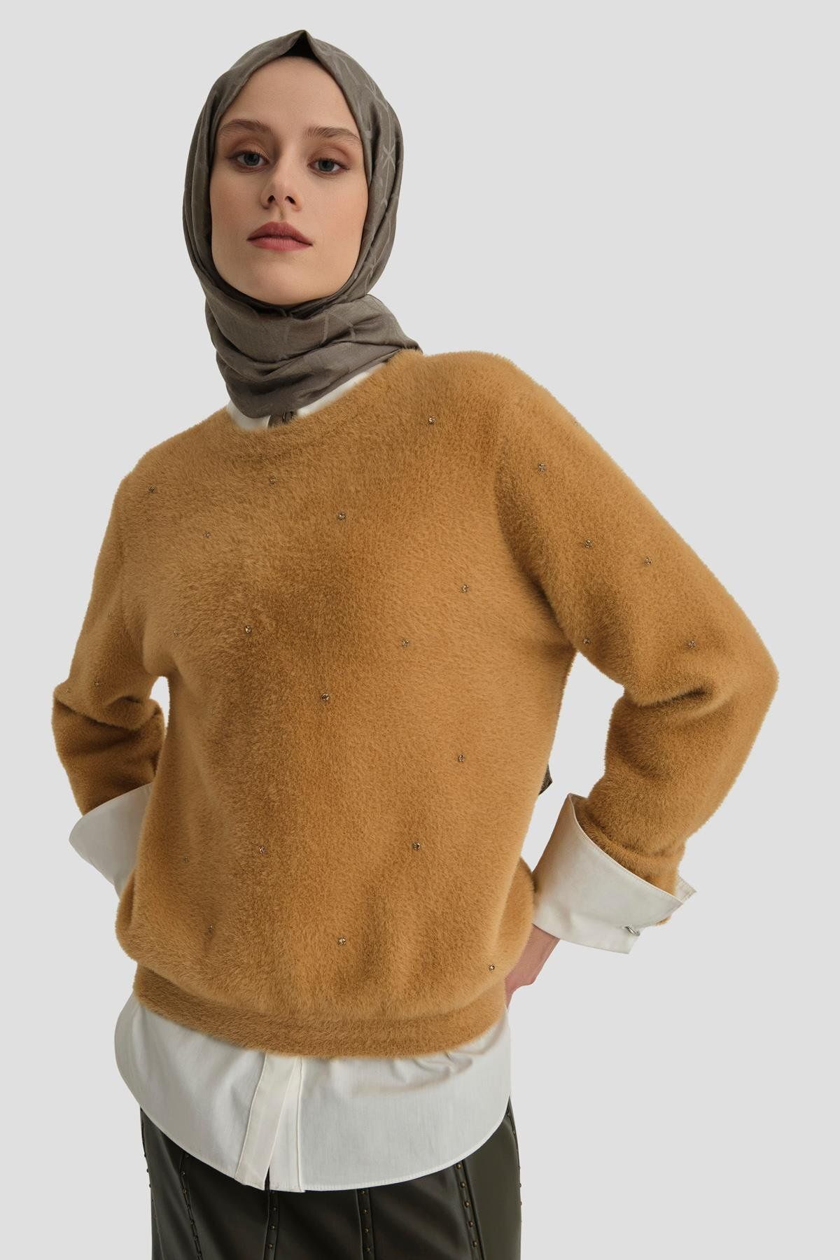 پلیور سنگی 24kd2806 شتر Armine