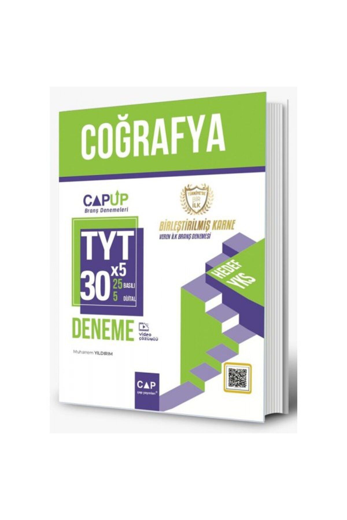 Çap Yayınları Çap TYT Coğrafya 30 X 5 Up Deneme Parlayan Proje Ayraç Hediye