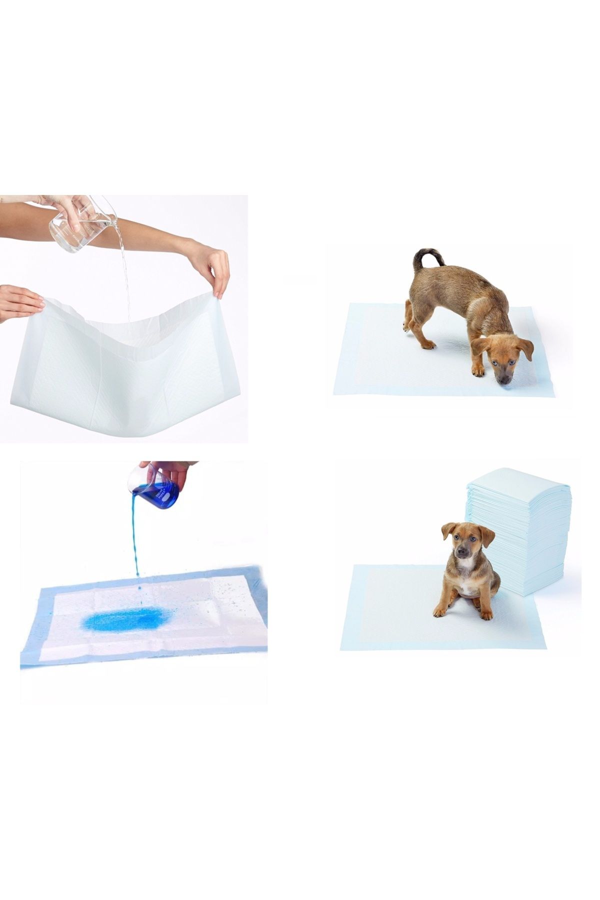 EGATOPTAN Yıkanabilir Köpek Çiş Pedi - 100 X 100 Cm 5li Paket