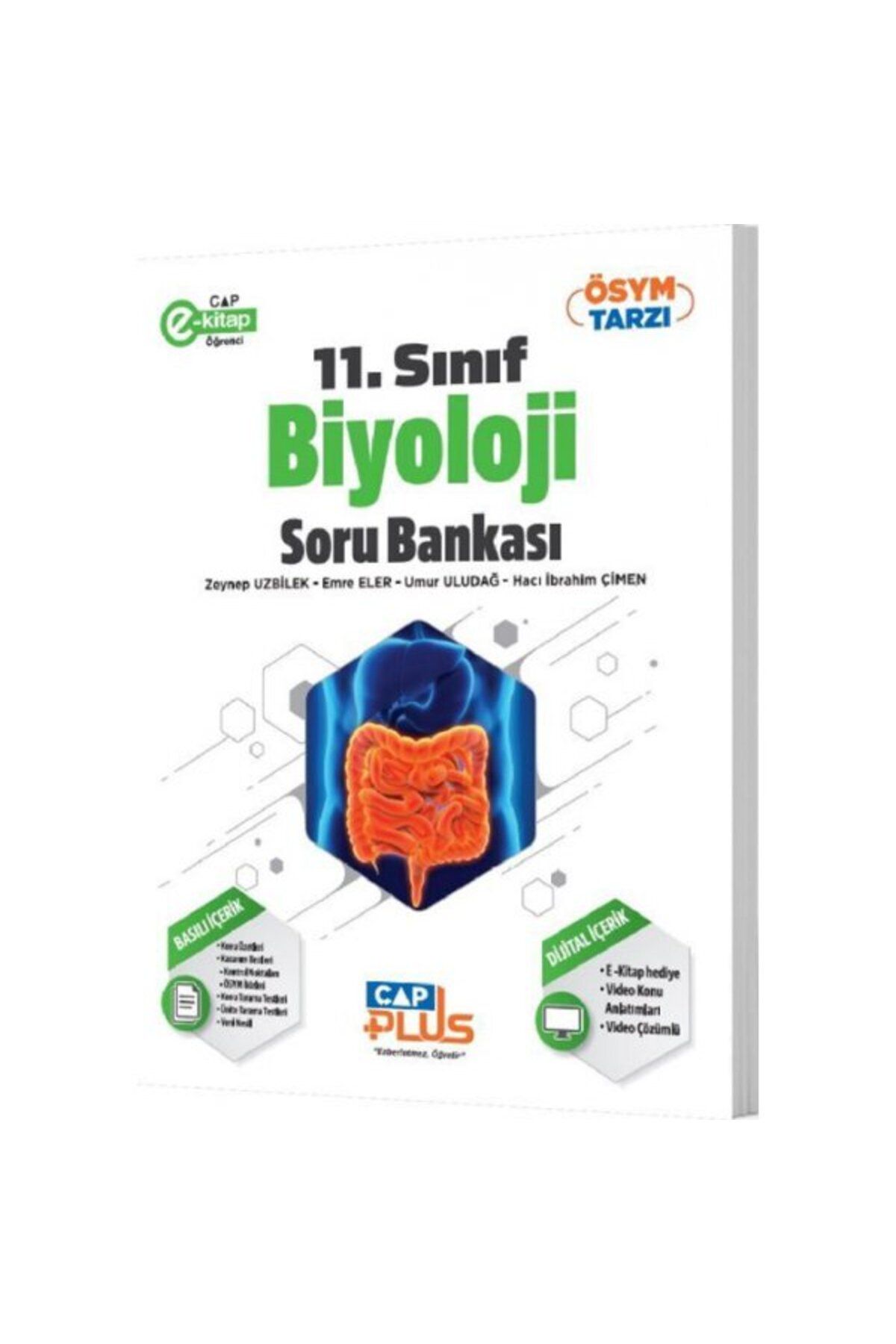 Çap Yayınları Çap 11. Sınıf Anadolu Biyoloji Plus Soru Bankası Parlayan Proje Ayraç Hediye