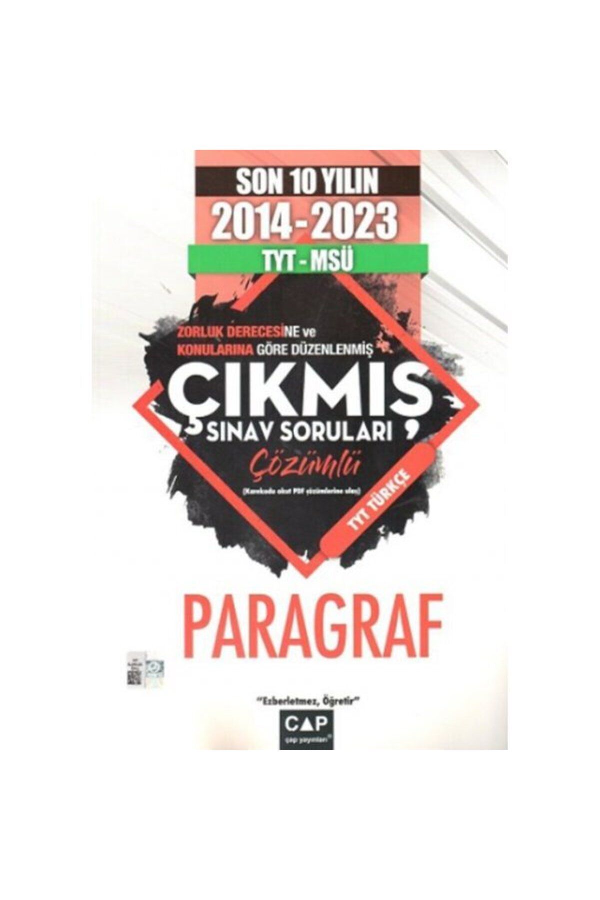 Parlayan Projeler Çap TYT MSÜ Paragraf 10 Yıl Çıkmış Sorular Parlayan Proje Ayraç Hediye