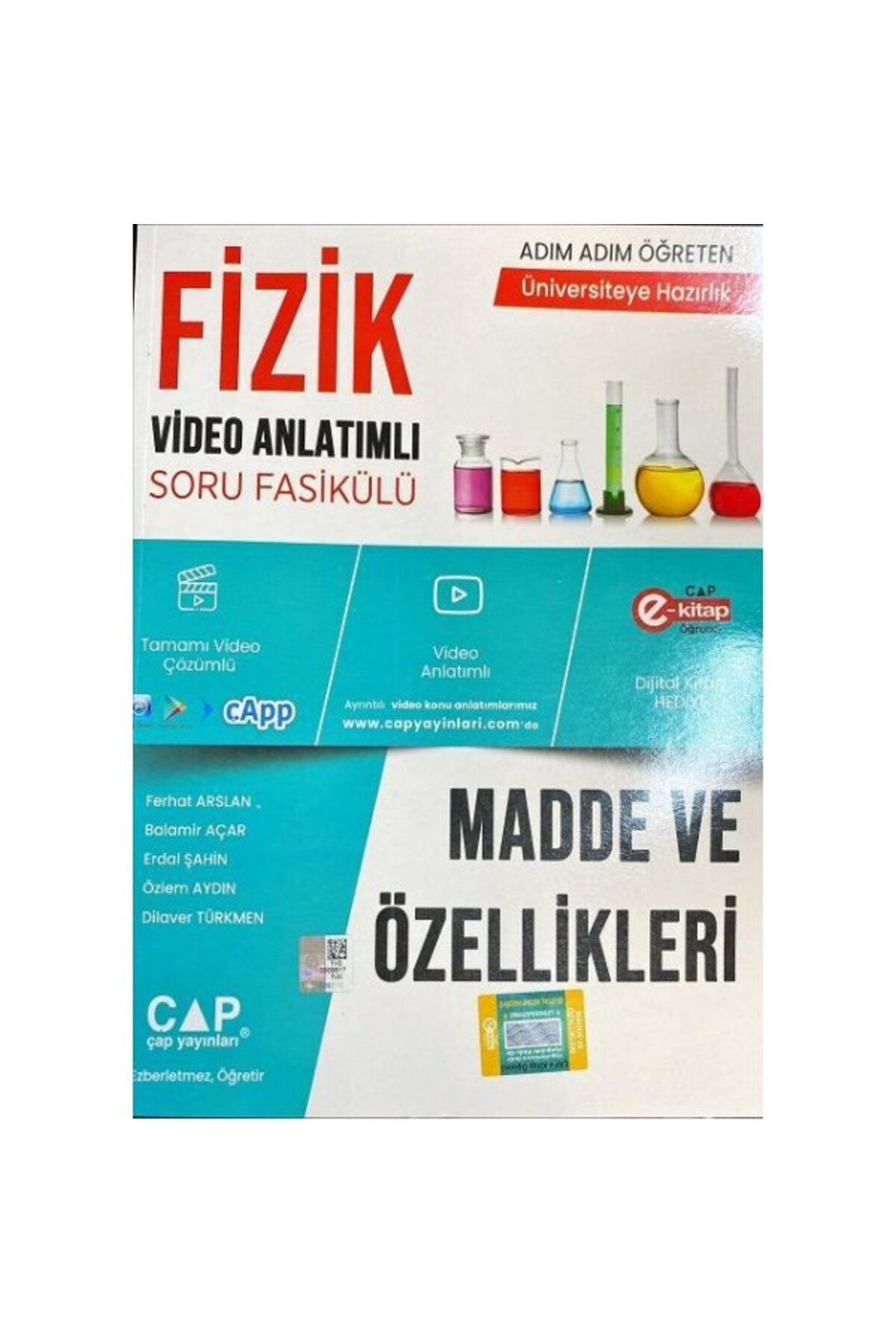 Parlayan Projeler Çap Fizik Madde ve Özellikleri Konu Anlatımlı Soru Bankası Parlayan Proje Ayraç Hediye
