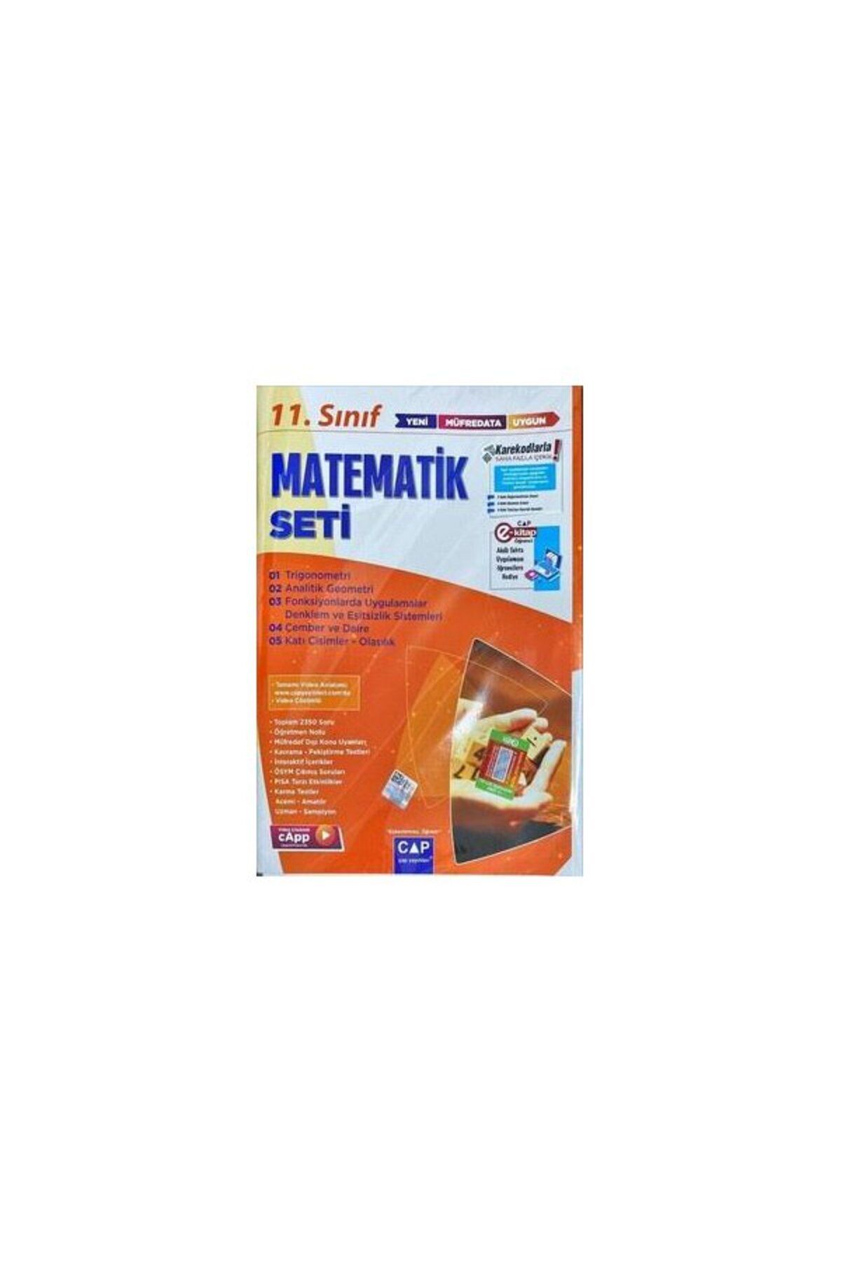 Çap Yayınları Çap 11. Sınıf Matematik Anadolu Seti Parlayan Proje Ayraç Hediye